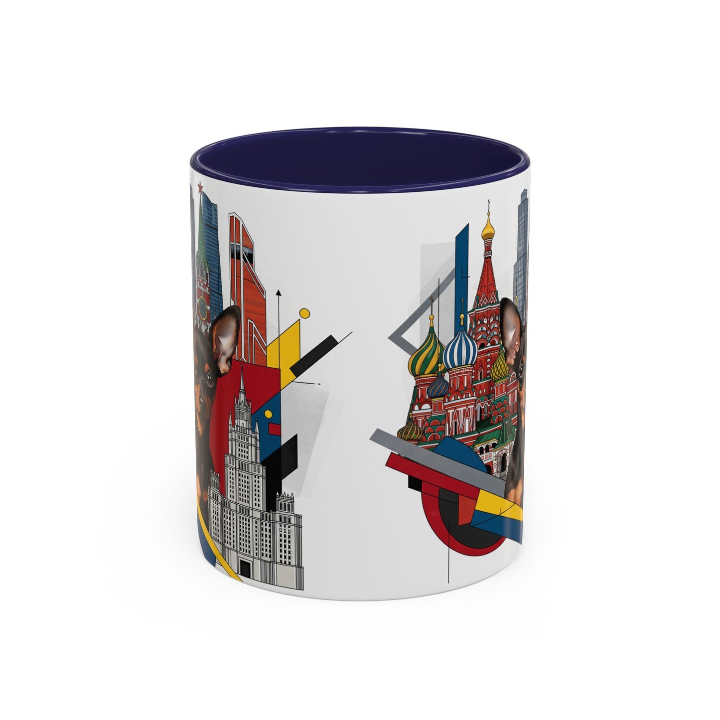 Russian Toy Dog Accent Coffee Mug - Perfect Gift for Dog Lovers