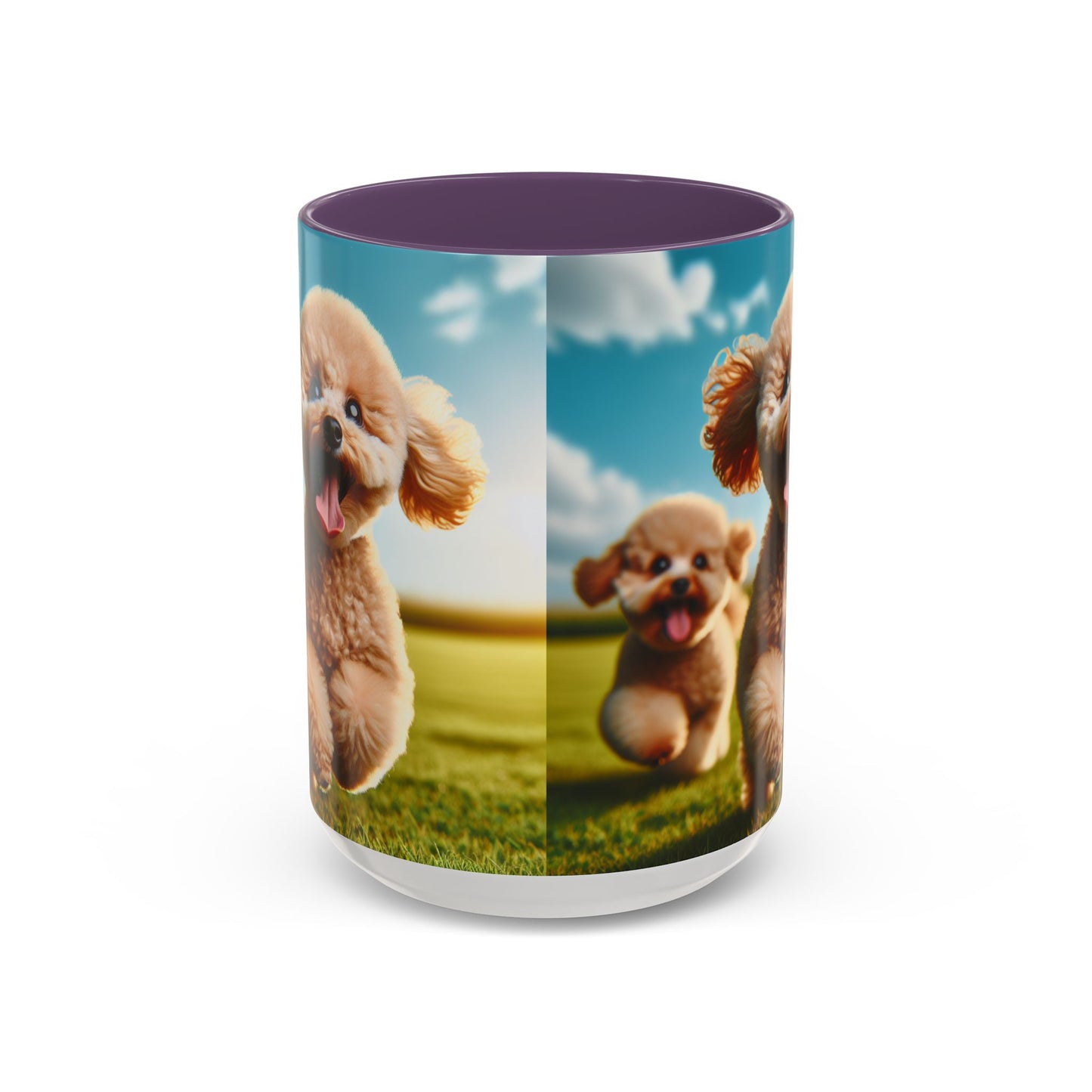Toy Poodle Accent Coffee Mug - Perfect Gift for Dog Lovers