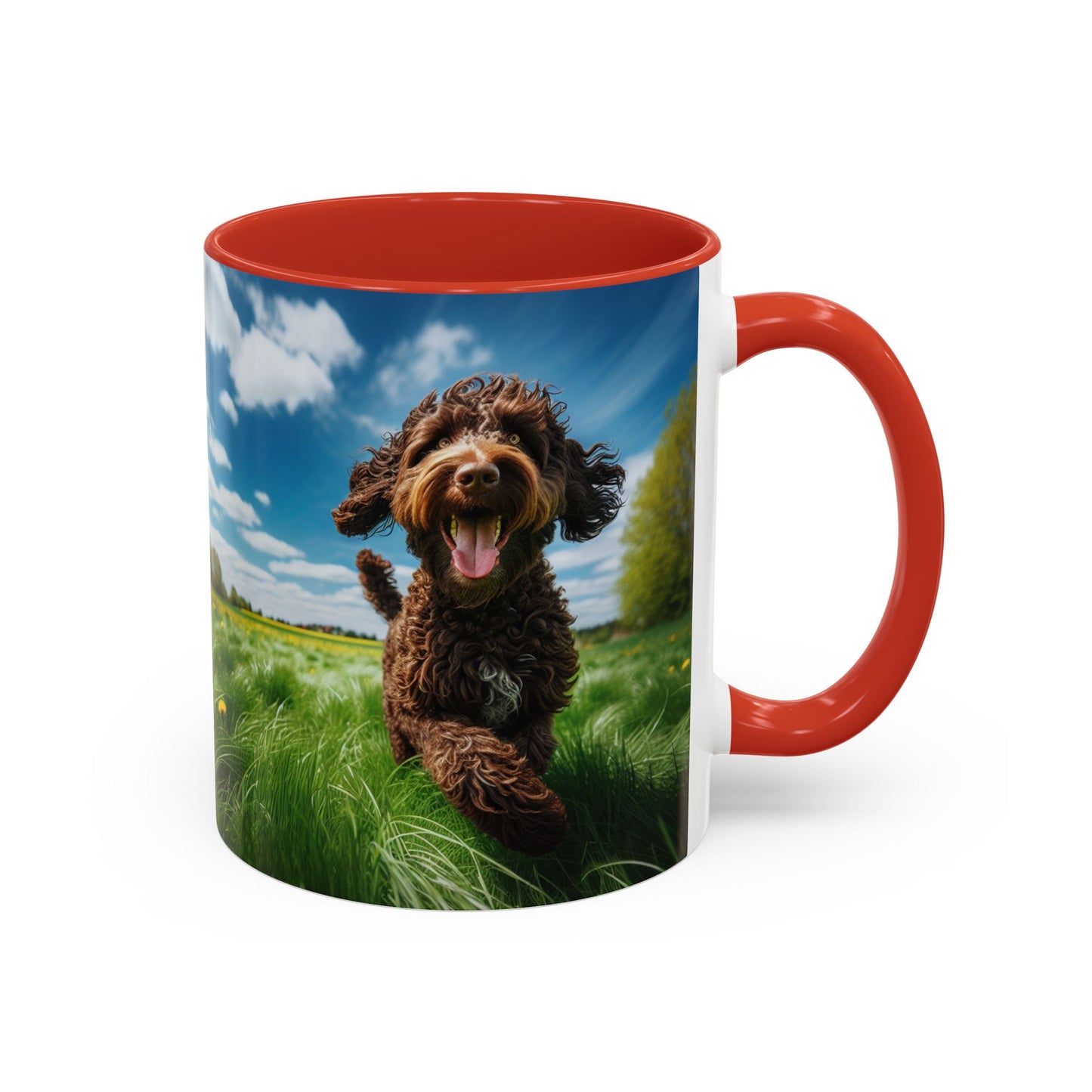 Wetterhoun Accent Coffee Mug - Perfect Gift for Dog Lovers