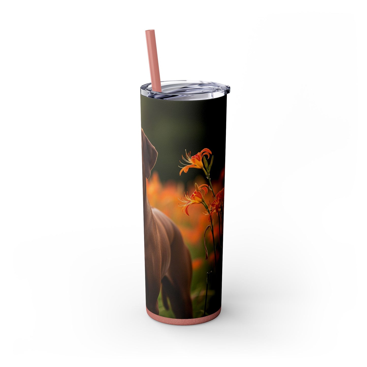 Rhodesian Ridgeback Tumbler with Straw, 20oz