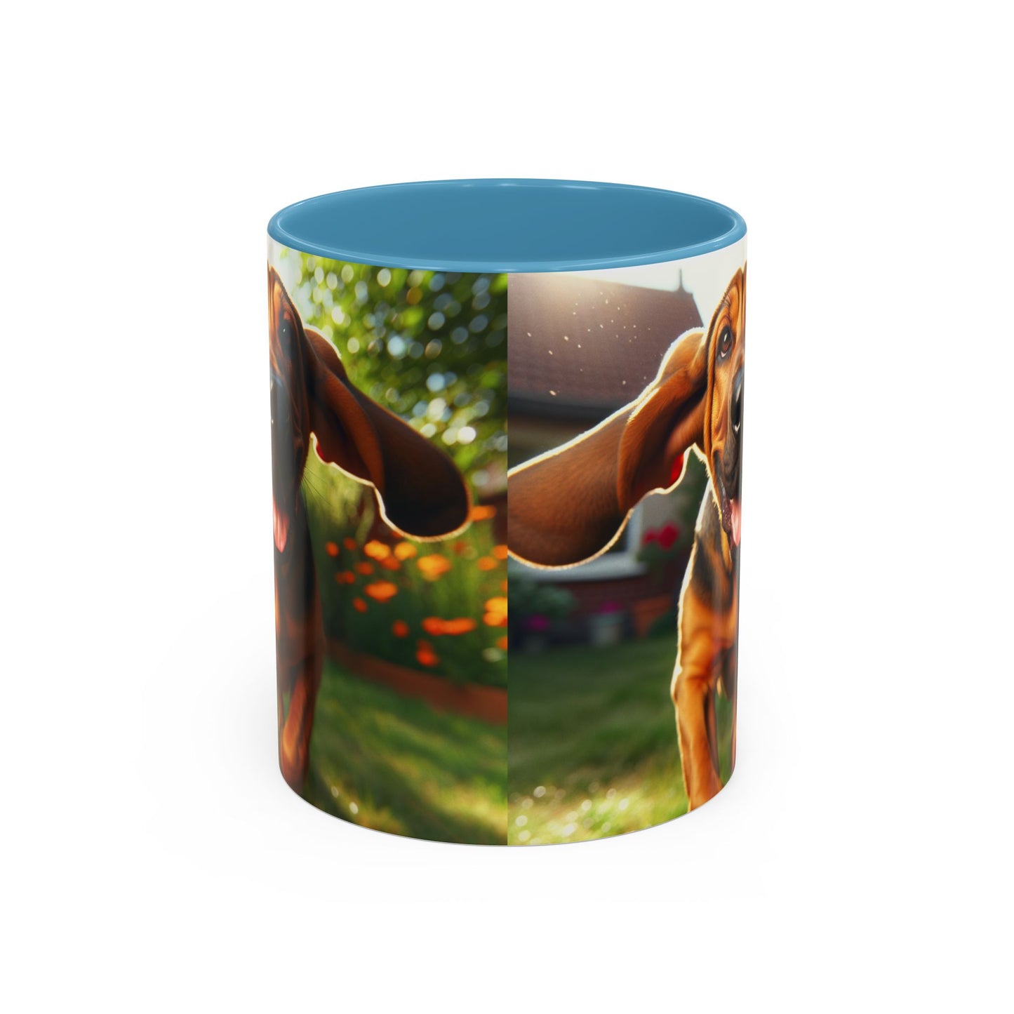Bloodhound Accent Coffee Mug - Perfect Gift for Dog Lovers