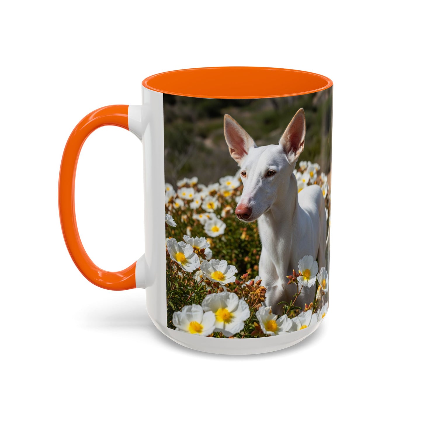 Ibizan Hound Accent Coffee Mug - Perfect Gift for Dog Lovers
