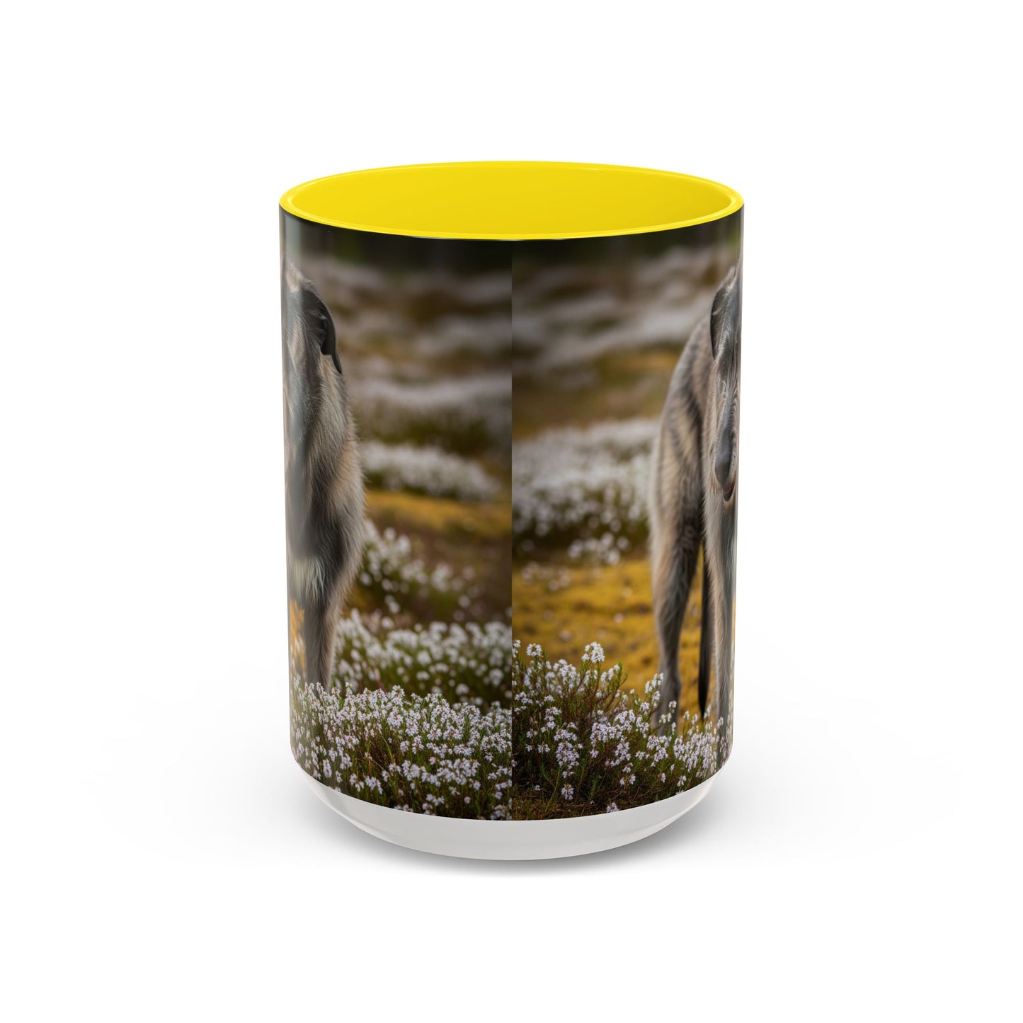 Irish Wolfhound Accent Coffee Mug - Perfect Gift for Dog Lovers