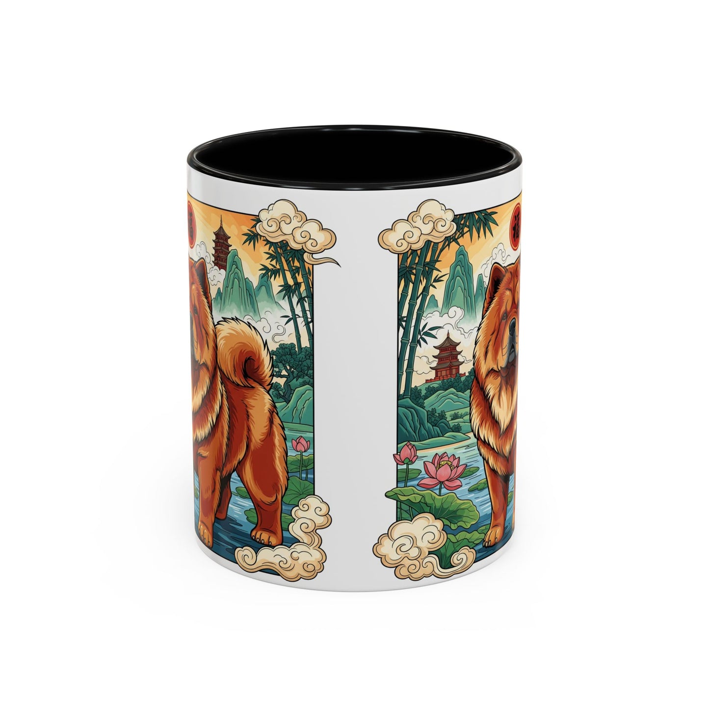 Chow Chow Accent Coffee Mug - Perfect Gift for Dog Lovers