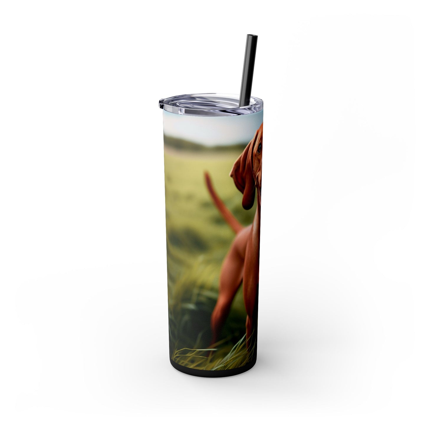 Hungarian Vizsla Tumbler with Straw, 20oz