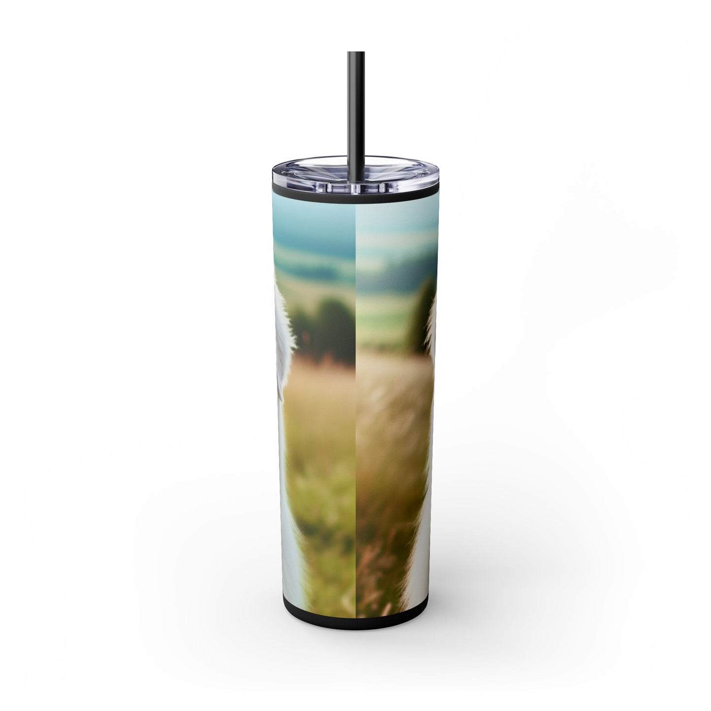 Great Pyrenees Tumbler with Straw, 20oz