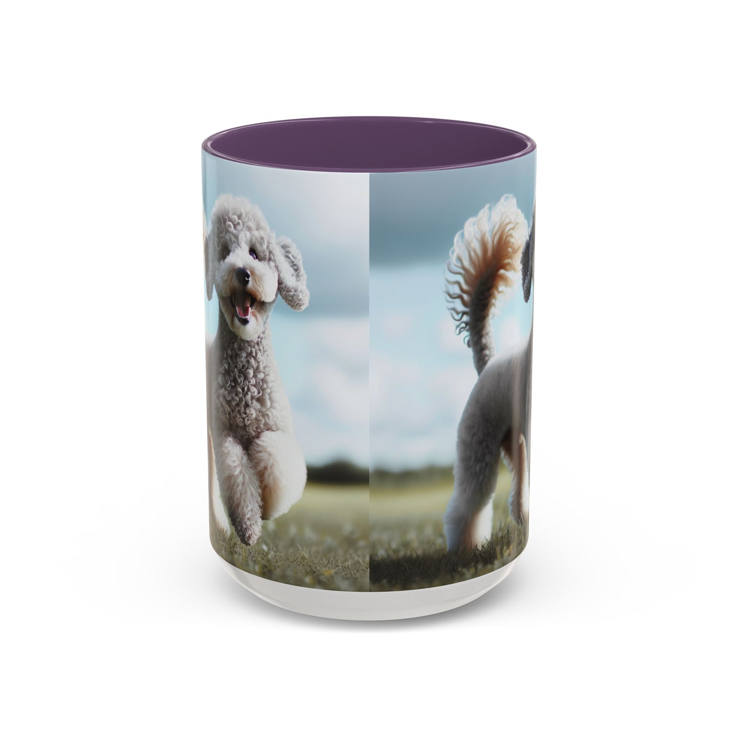 Bedlington Terrier Accent Coffee Mug - Perfect Gift for Dog Lovers