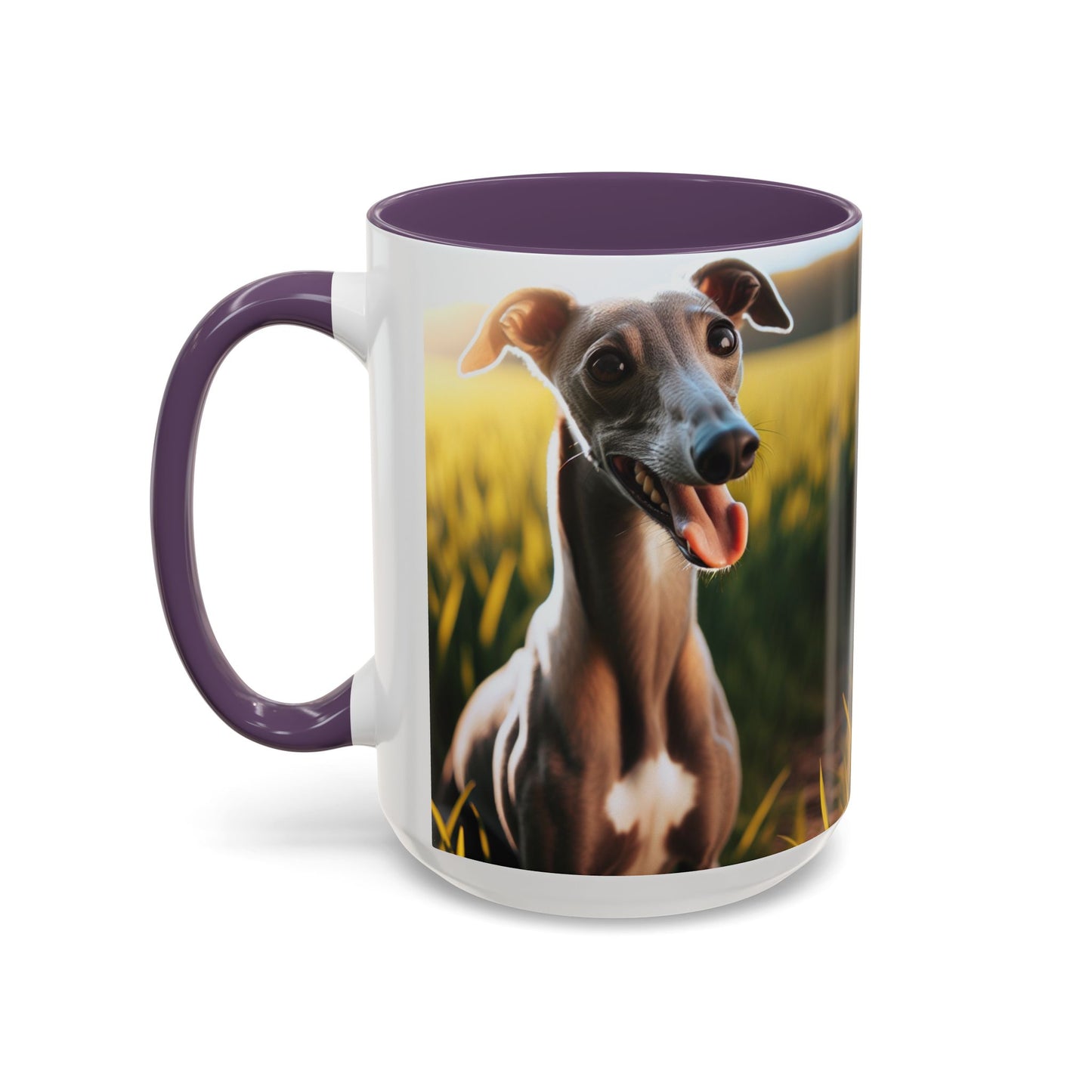 Greyhound Accent Coffee Mug - Perfect Gift for Dog Lovers