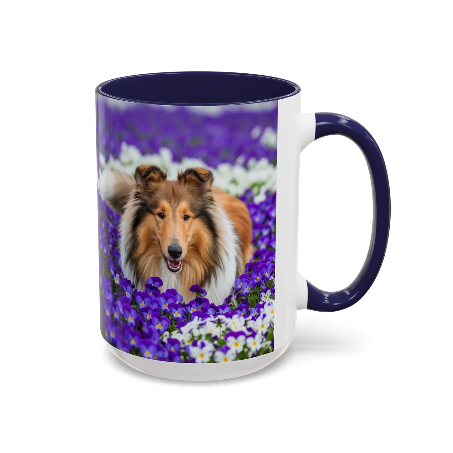 Collie Accent Coffee Mug - Perfect Gift for Dog Lovers