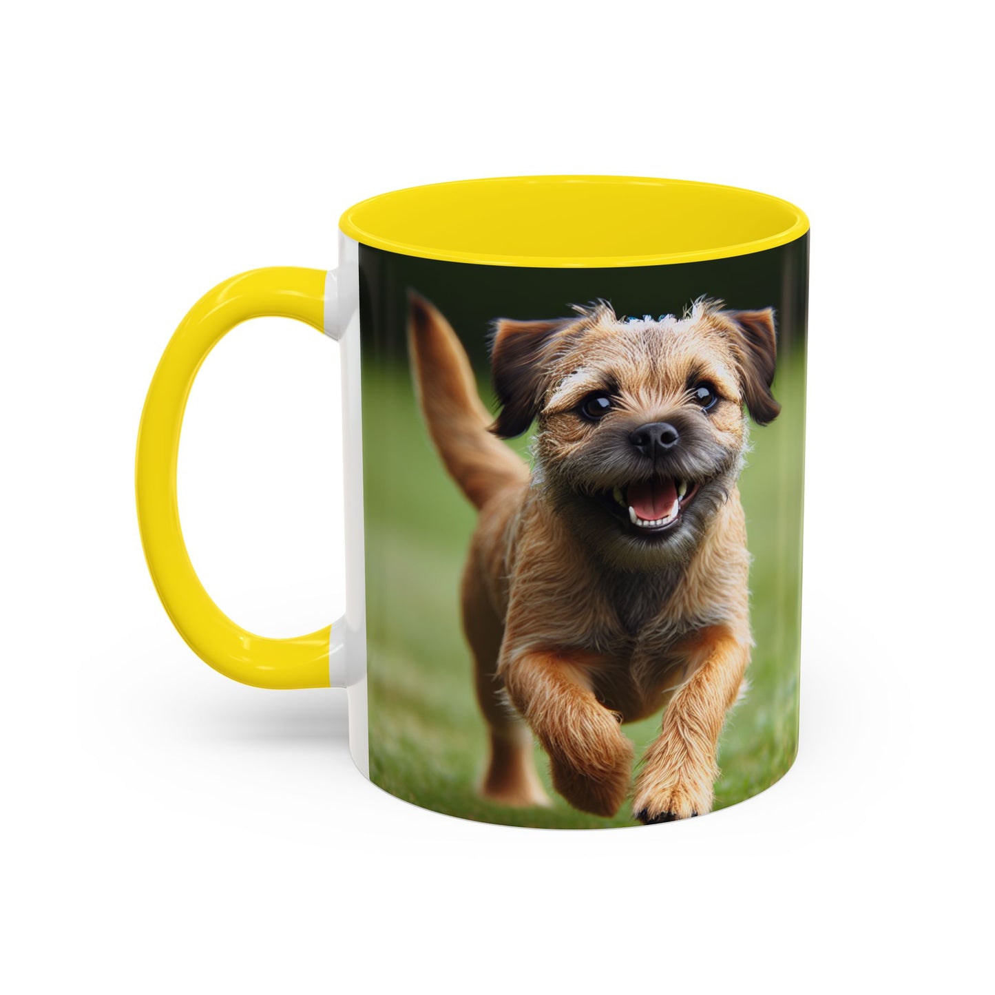 Border Terrier Accent Coffee Mug - Perfect Gift for Dog Lovers