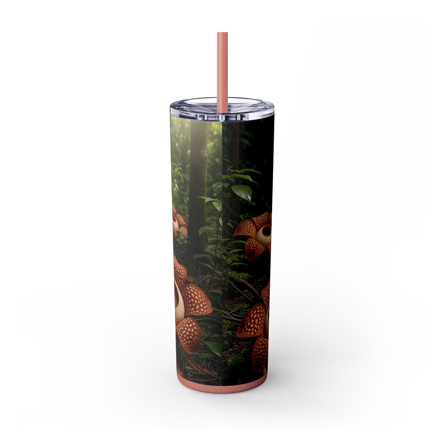 Telomian Skinny Tumbler with Straw, 20oz