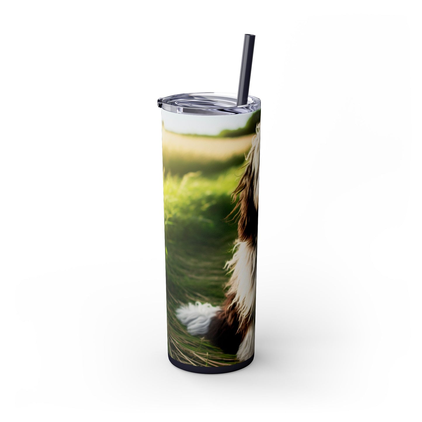 Schapendoes Tumbler with Straw, 20oz