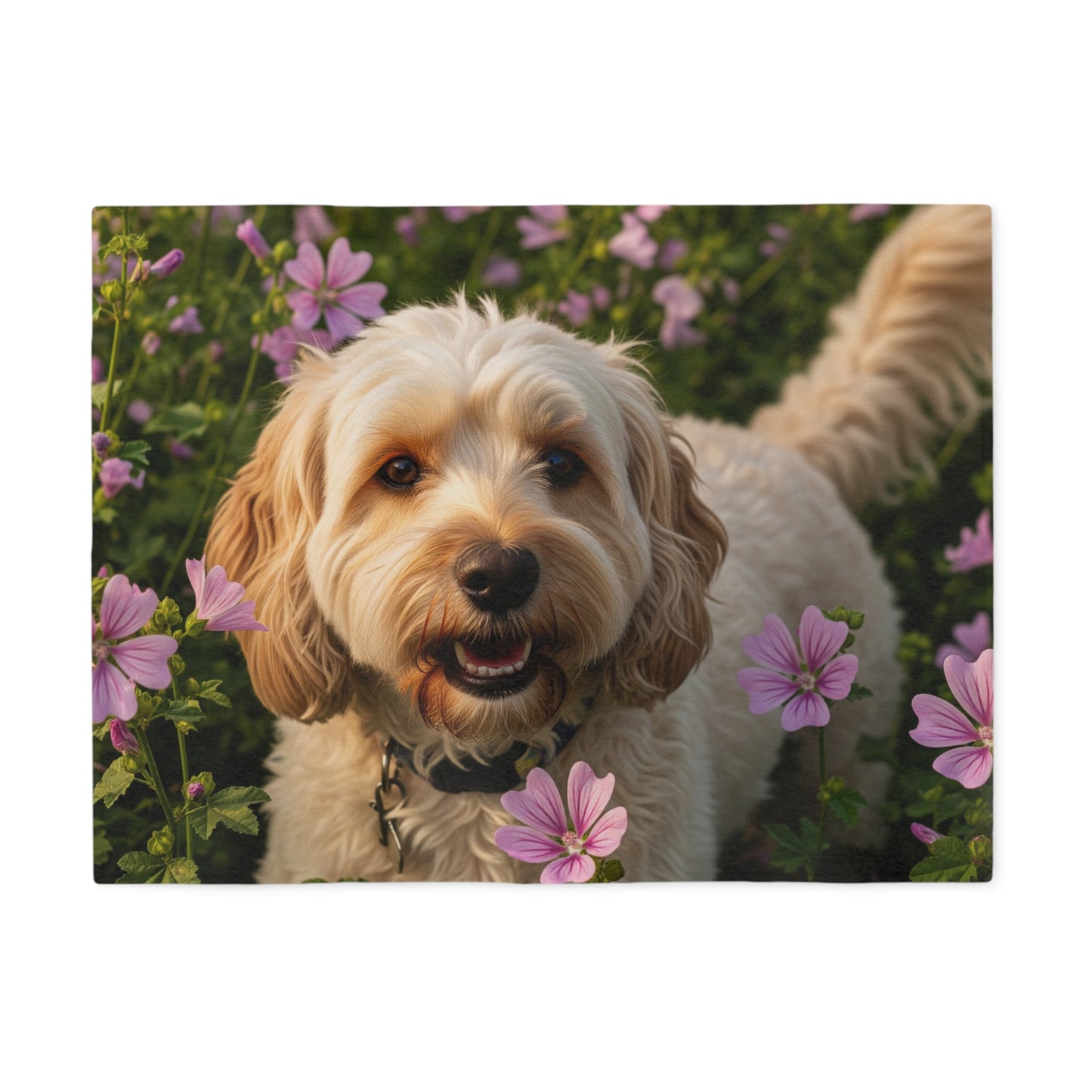 Cockapoo Sweatshirt Blanket