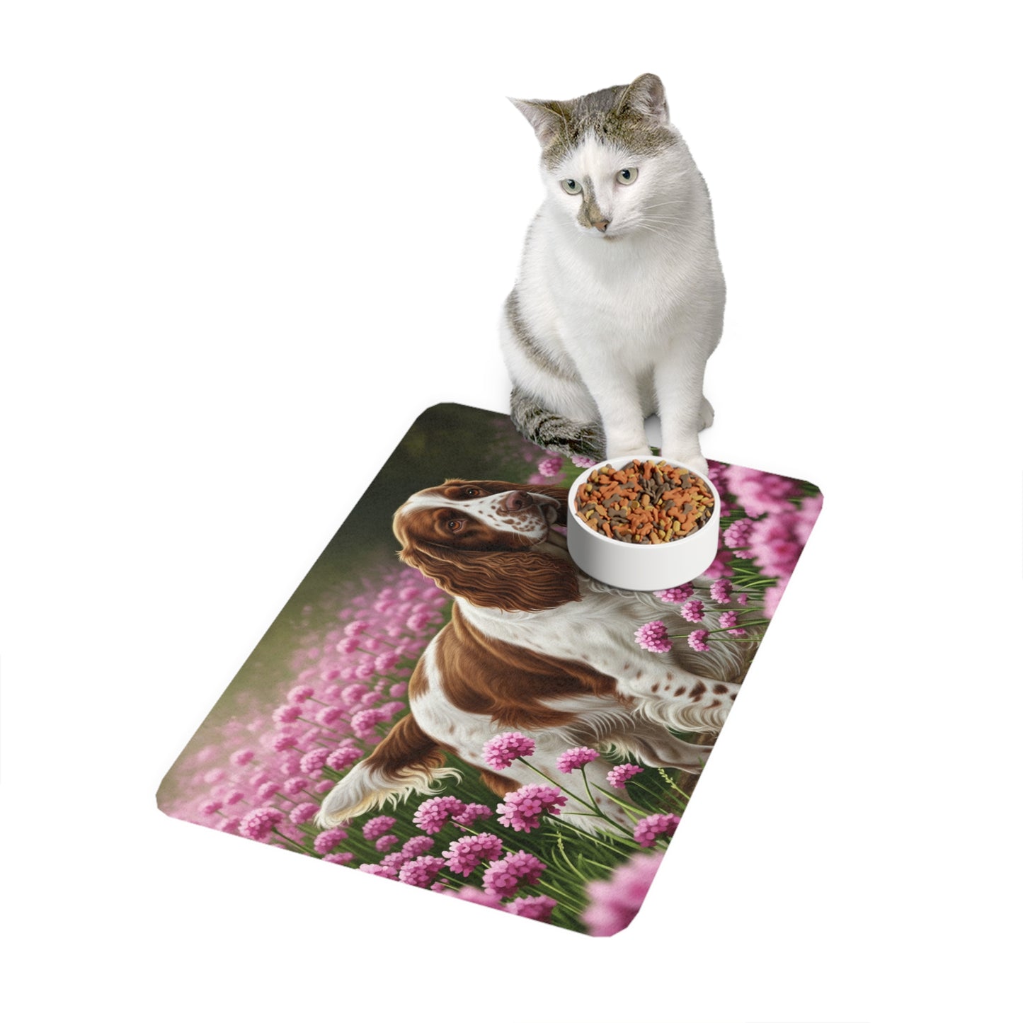 Pet Food Mat (12x18) - English Springer Spaniel