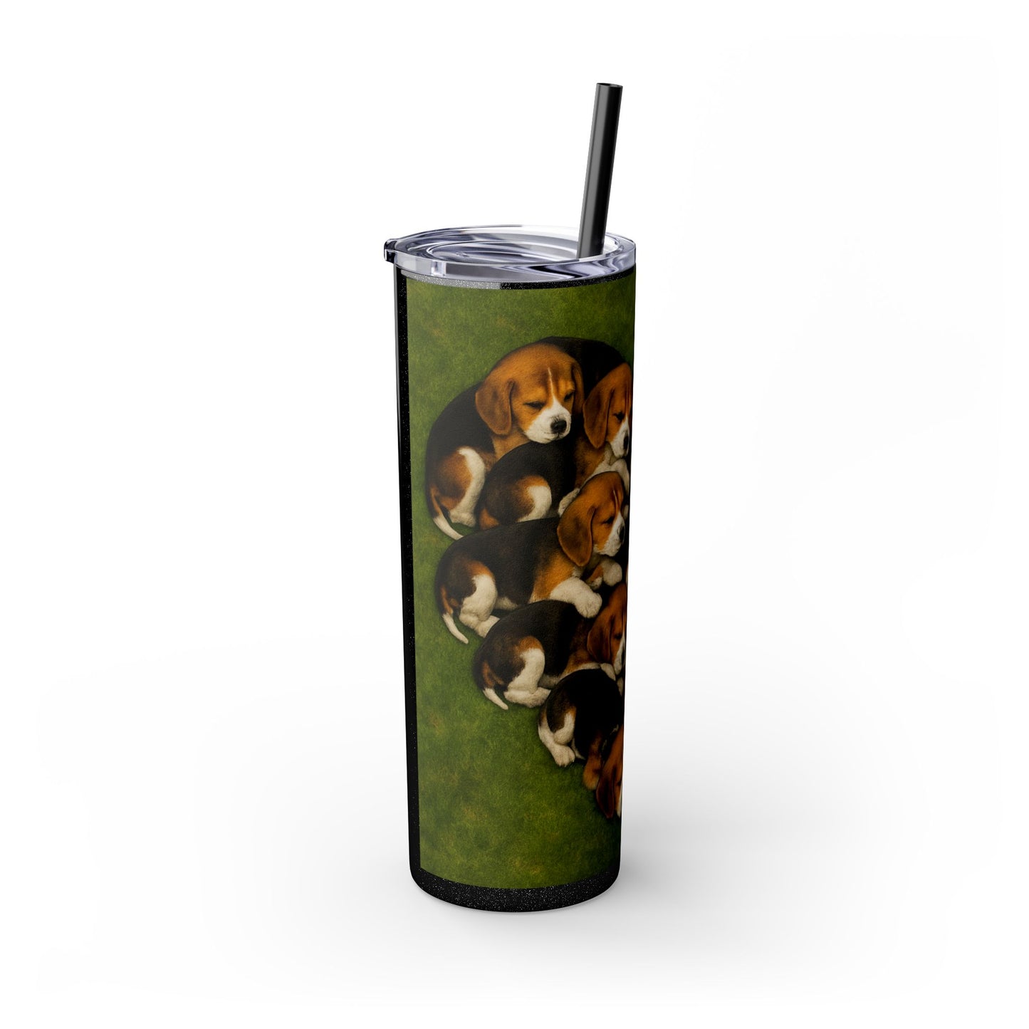 Beagle puppies Tumbler with Straw, 20oz
