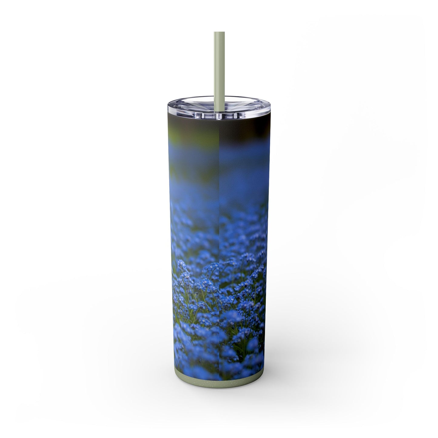 Alaskan Klee Kai Skinny Tumbler with Straw, 20oz