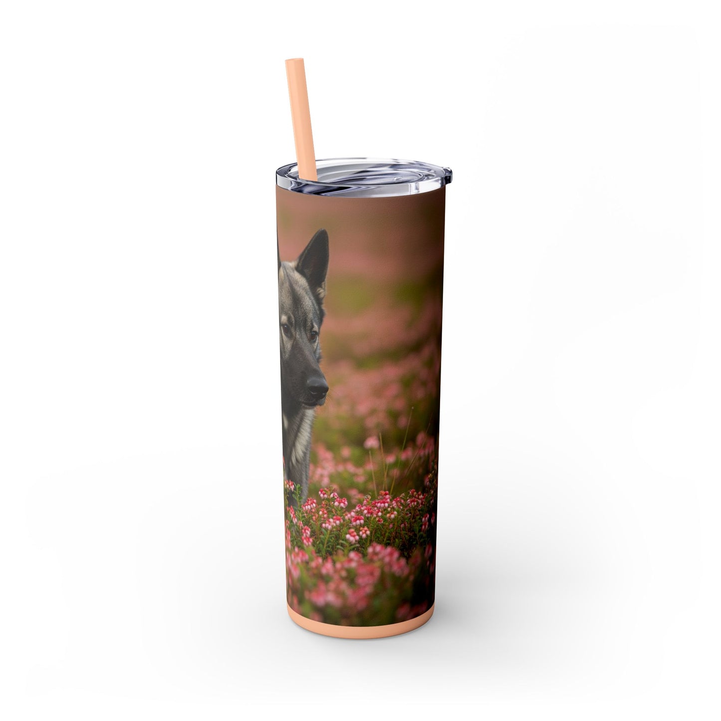 Norwegian Elkhound Tumbler with Straw, 20oz