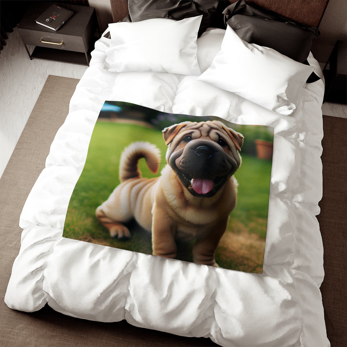 Ori Pei Sweatshirt Blanket