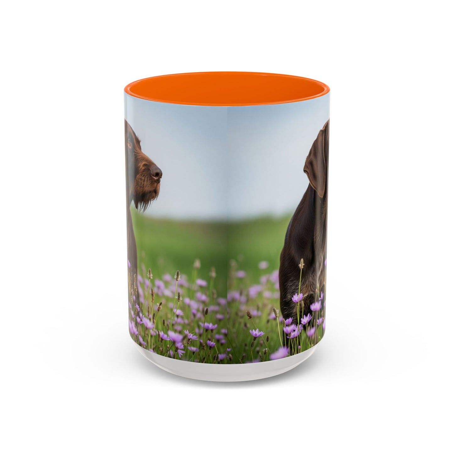 German Wirehaired Pointer Accent Coffee Mug - Perfect Gift for Dog Lovers