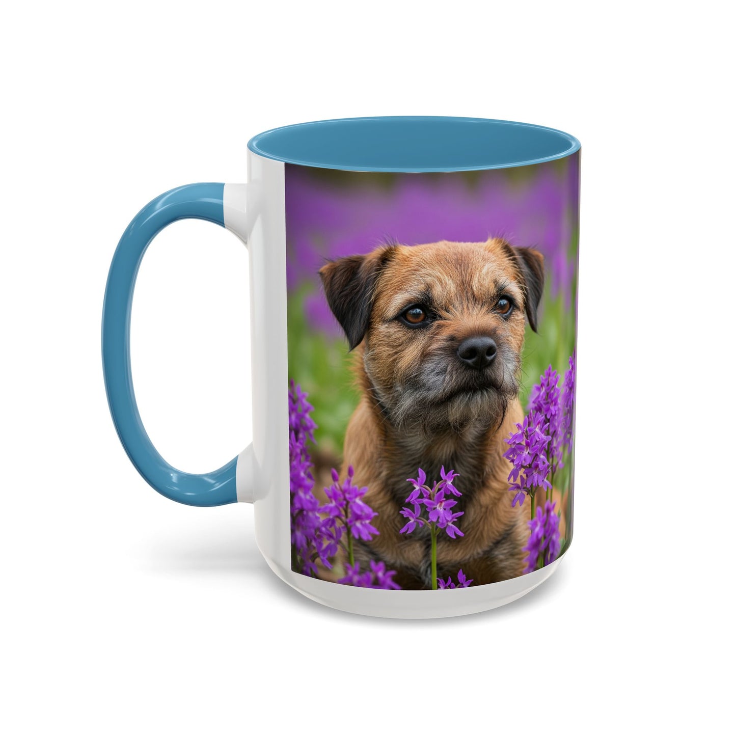 Border Terrier Accent Coffee Mug - Perfect Gift for Dog Lovers