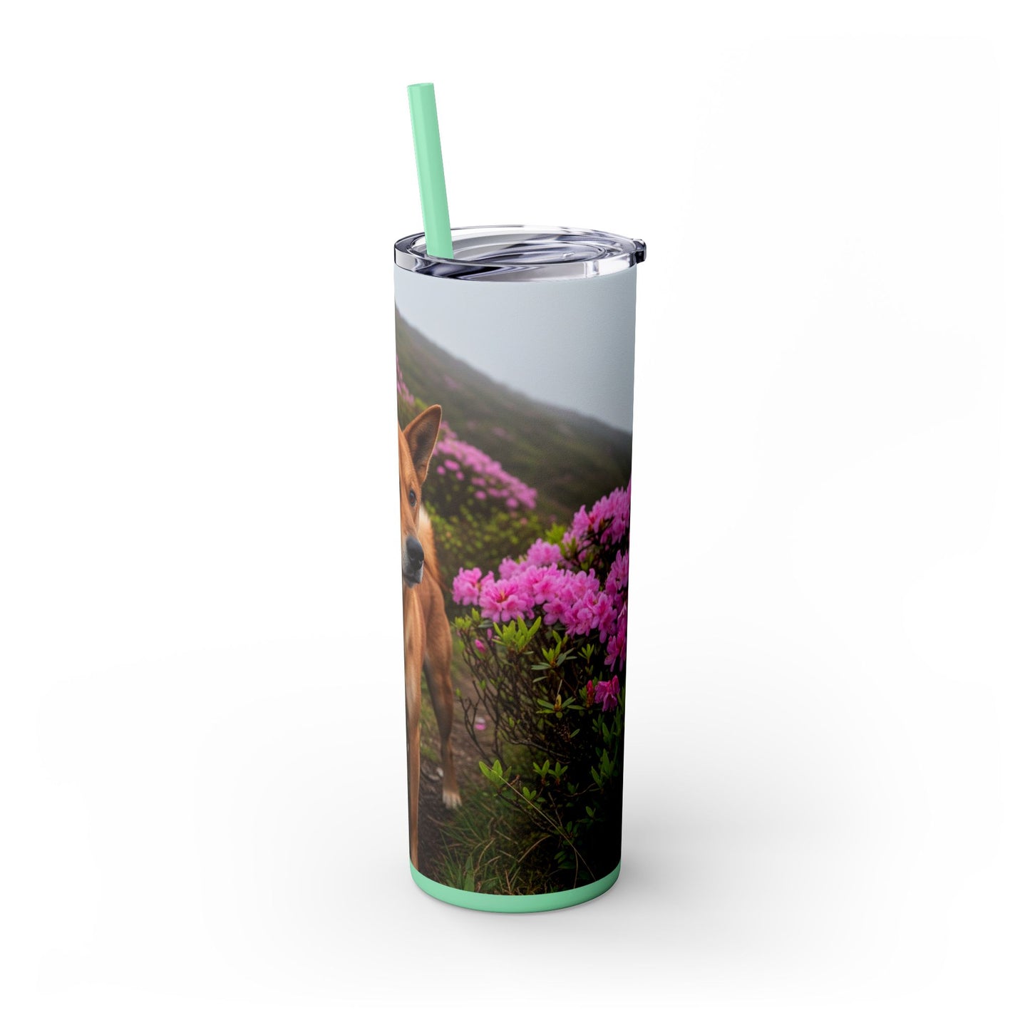 Taiwan Dog Tumbler with Straw, 20oz