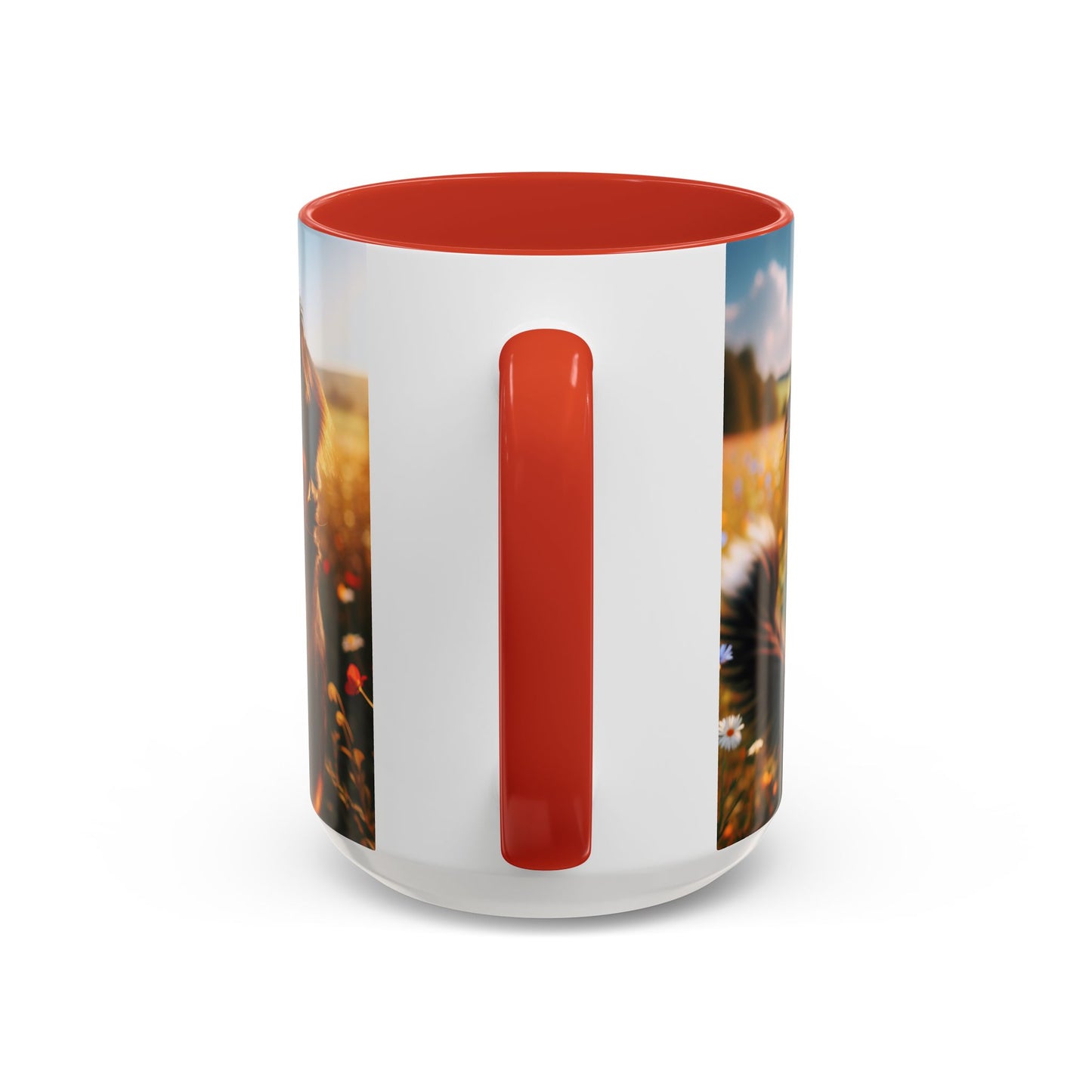 Bernese Mountain Dog Accent Coffee Mug - Perfect Gift for Dog Lovers
