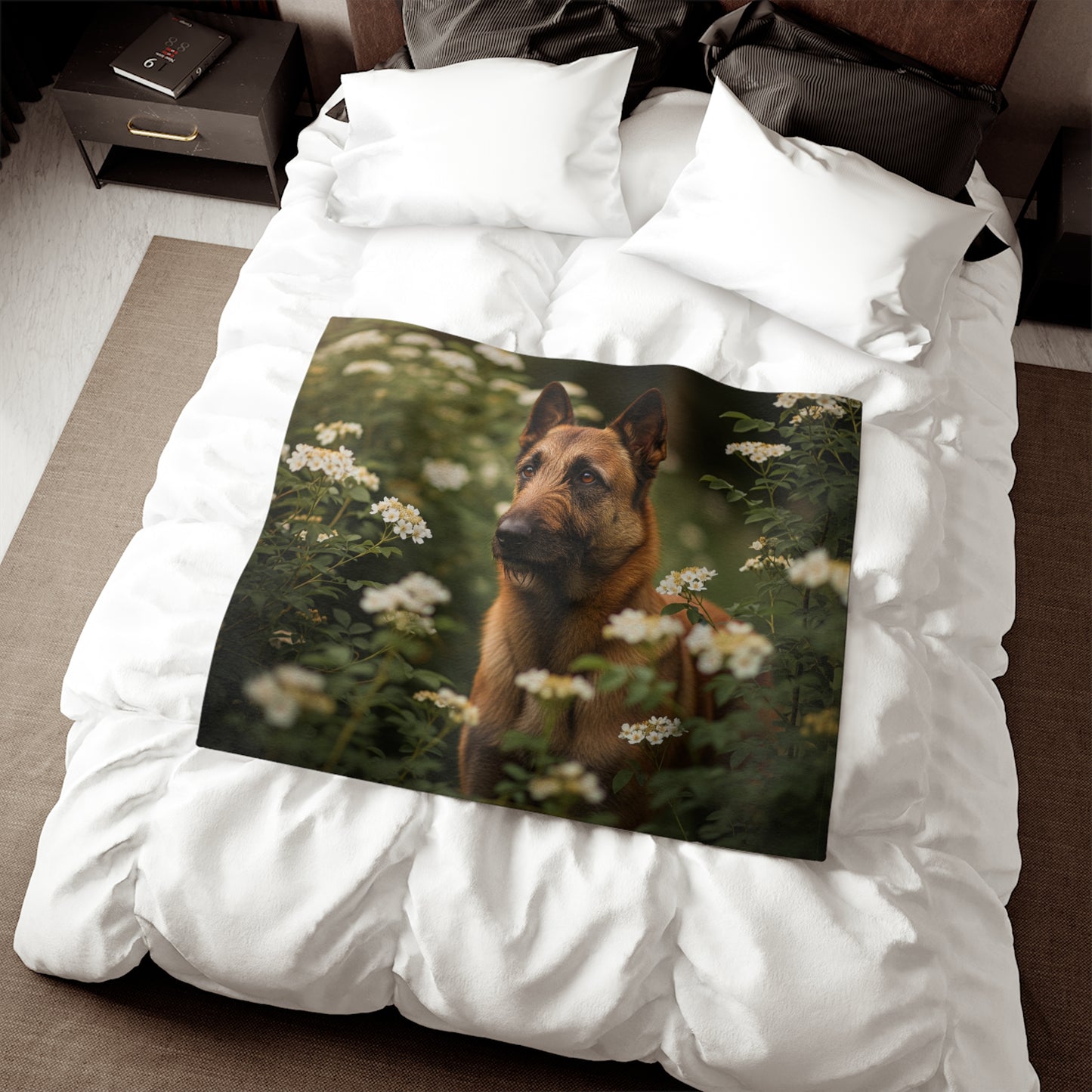Belgian Shepherd Dog Laekenois Sweatshirt Blanket