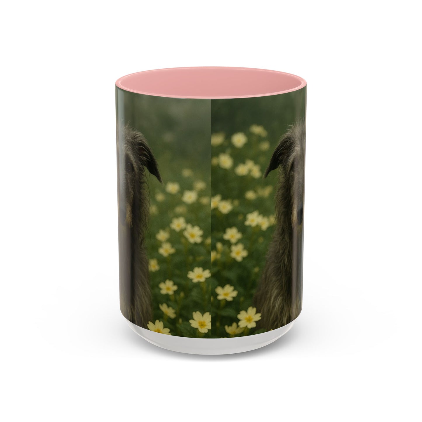 Scottish Deerhound Accent Coffee Mug - Perfect Gift for Dog Lovers