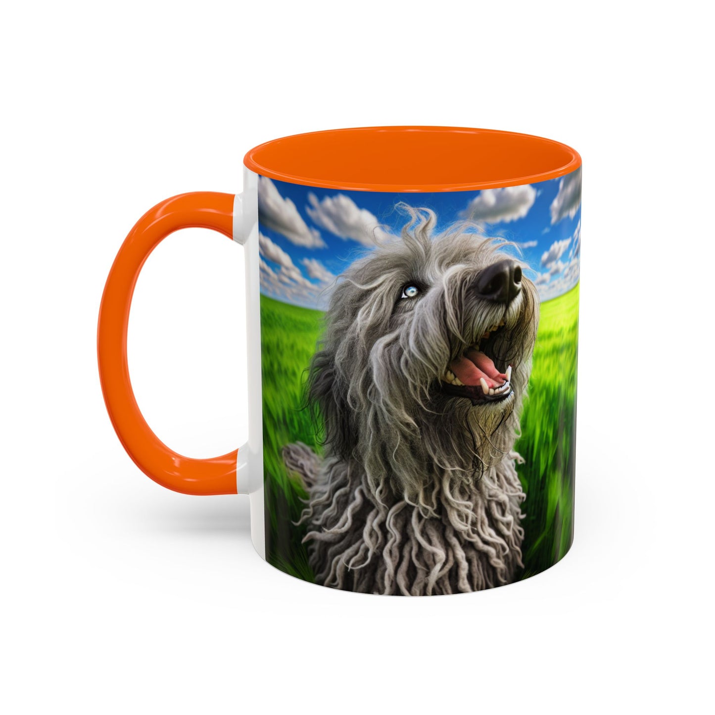 Bergamasco Shepherd Dog Accent Coffee Mug - Perfect Gift for Dog Lovers