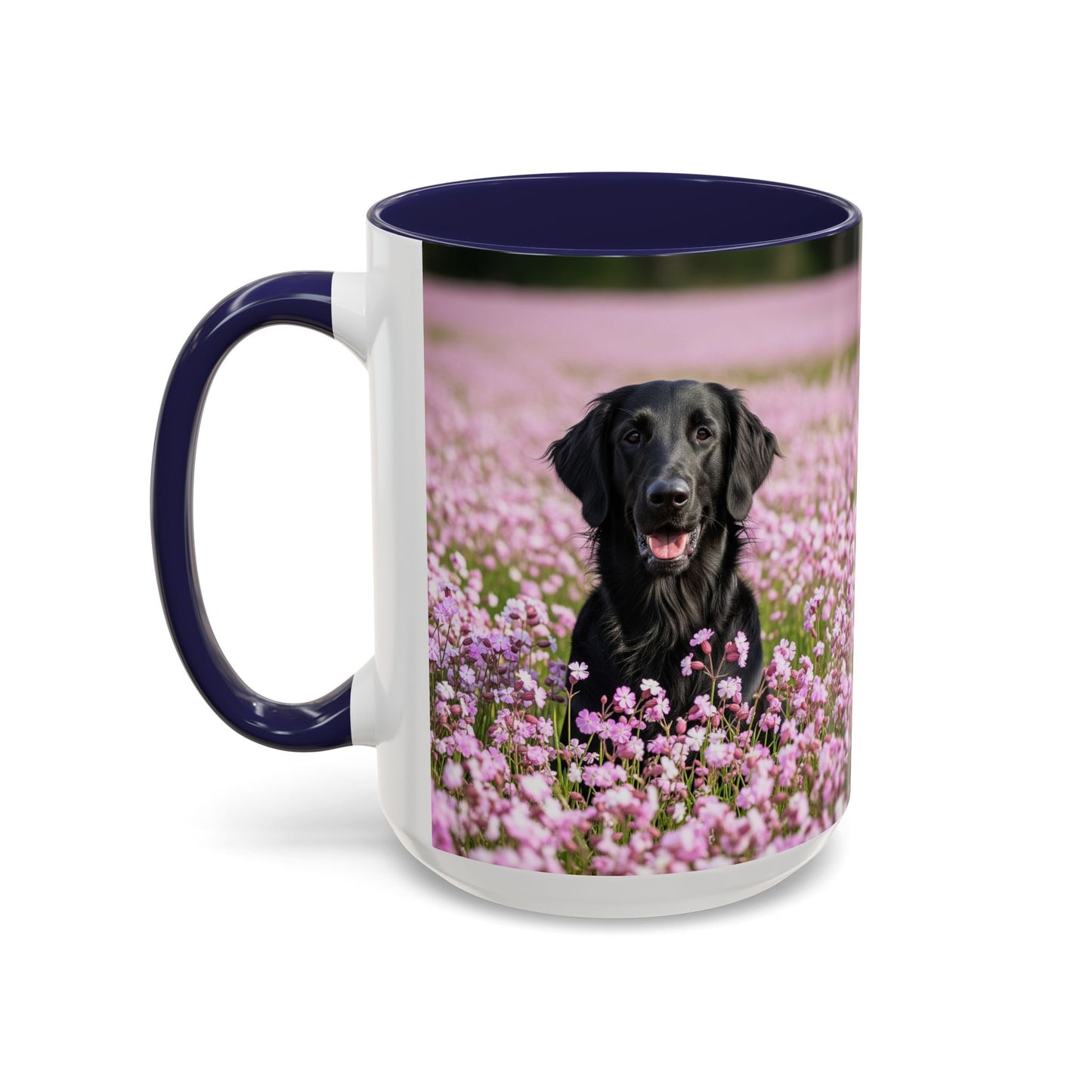 Flat Coated Retriever Accent Coffee Mug - Perfect Gift for Dog Lovers