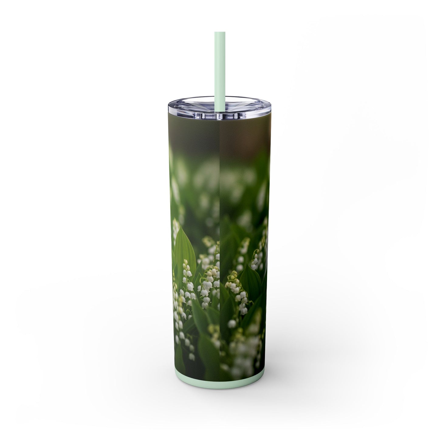 Finnish Lapphund Skinny Tumbler with Straw, 20oz
