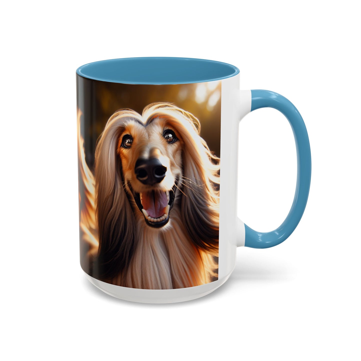 Afghan Hound Accent Coffee Mug - Perfect Gift for Dog Lovers