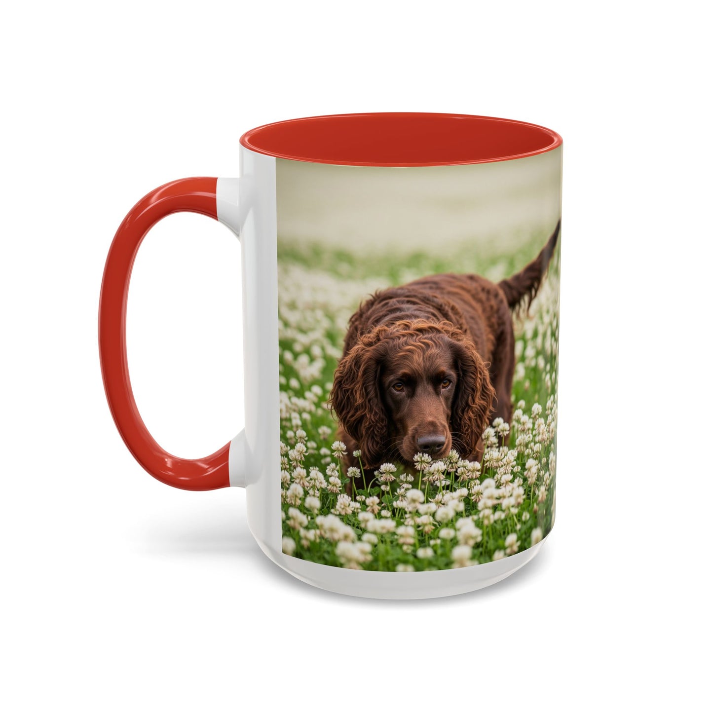 Irish Water Spaniel Accent Coffee Mug - Perfect Gift for Dog Lovers