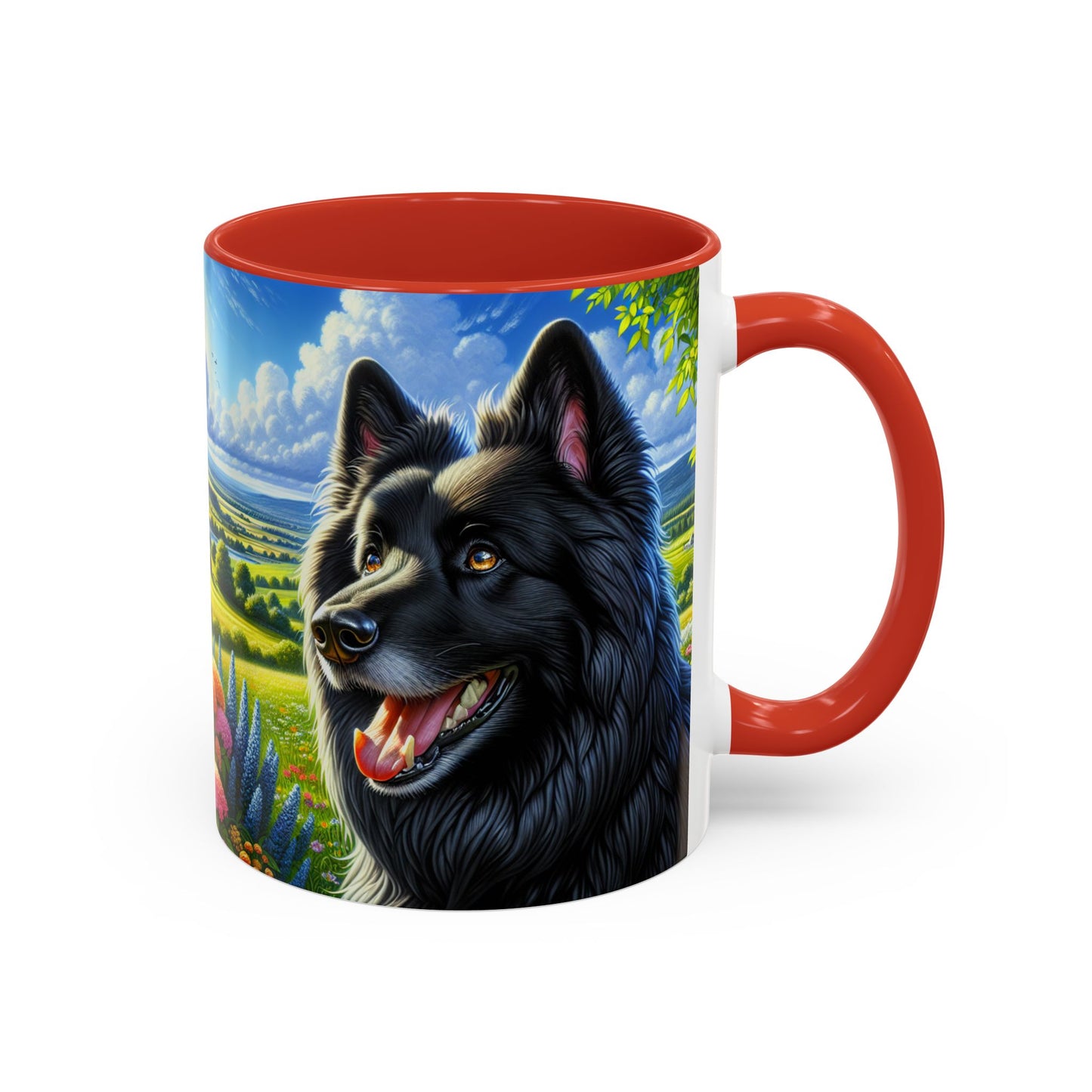 Croatian Sheepdog Accent Coffee Mug - Perfect Gift for Dog Lovers