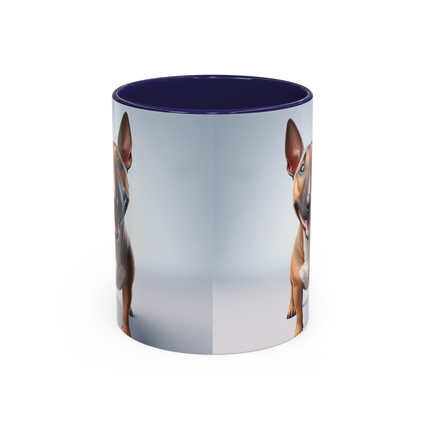 Miniature Bull Terrier Accent Coffee Mug - Perfect Gift for Dog Lovers