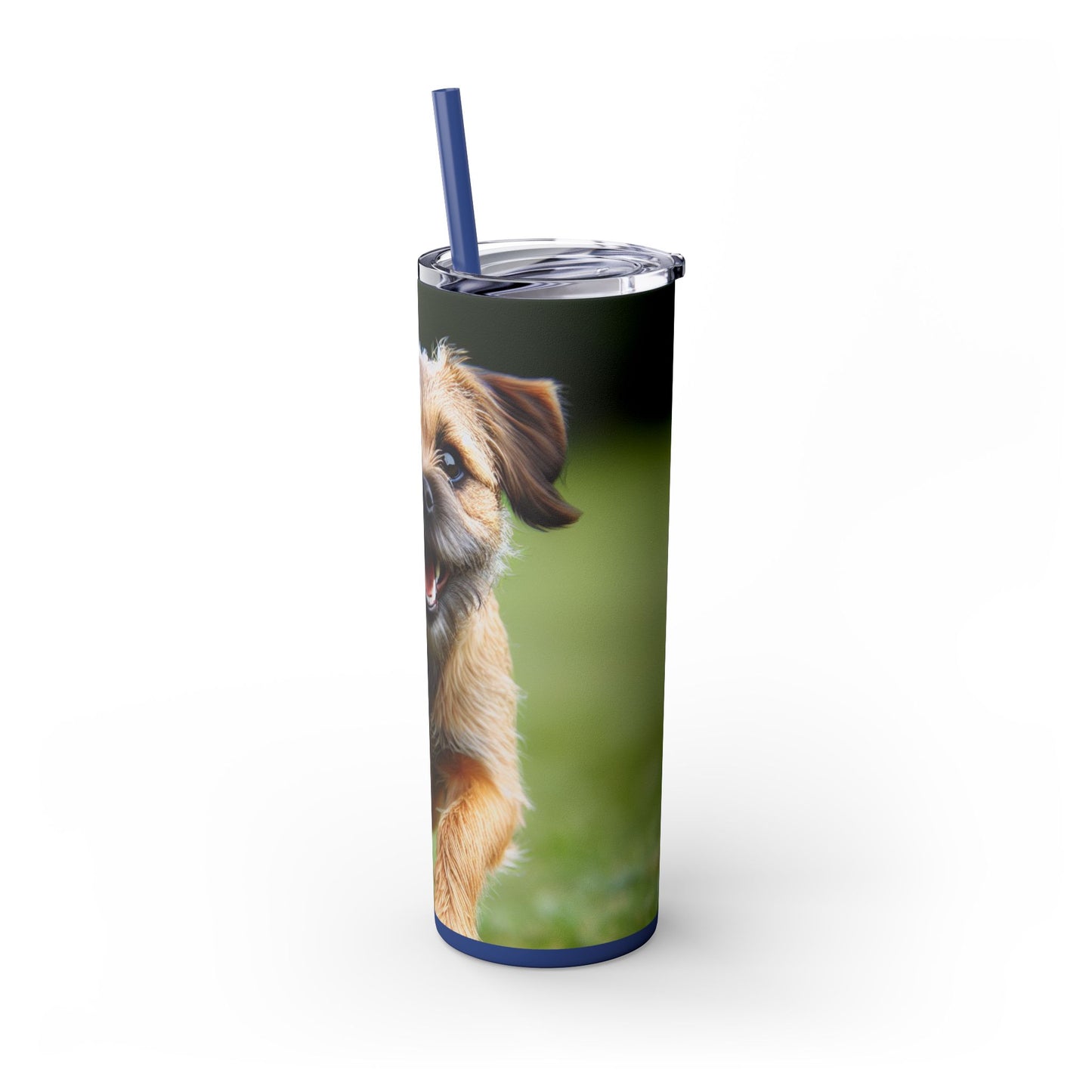 Border Terrier Tumbler with Straw, 20oz