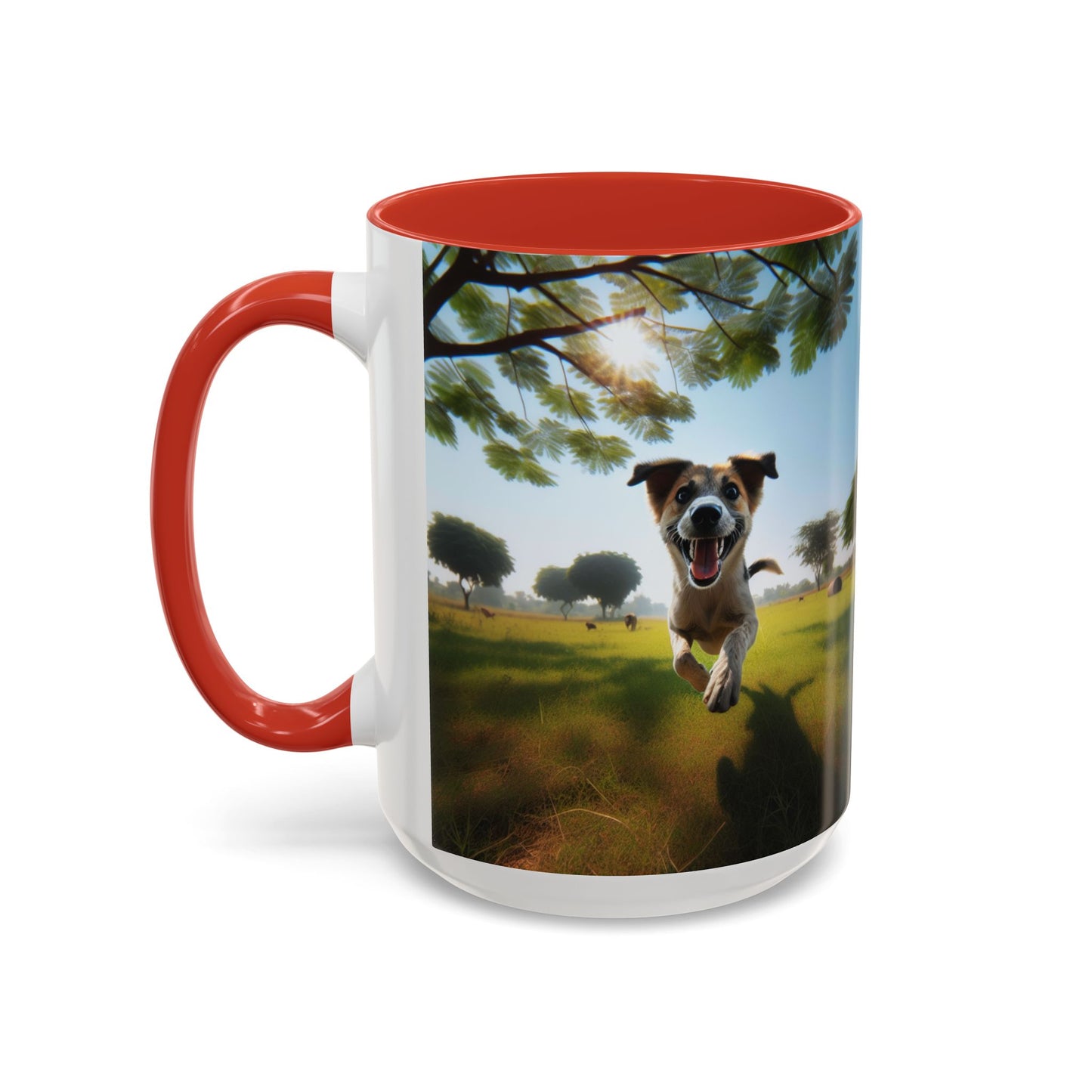 Indian Pariah Dog Accent Coffee Mug - Perfect Gift for Dog Lovers