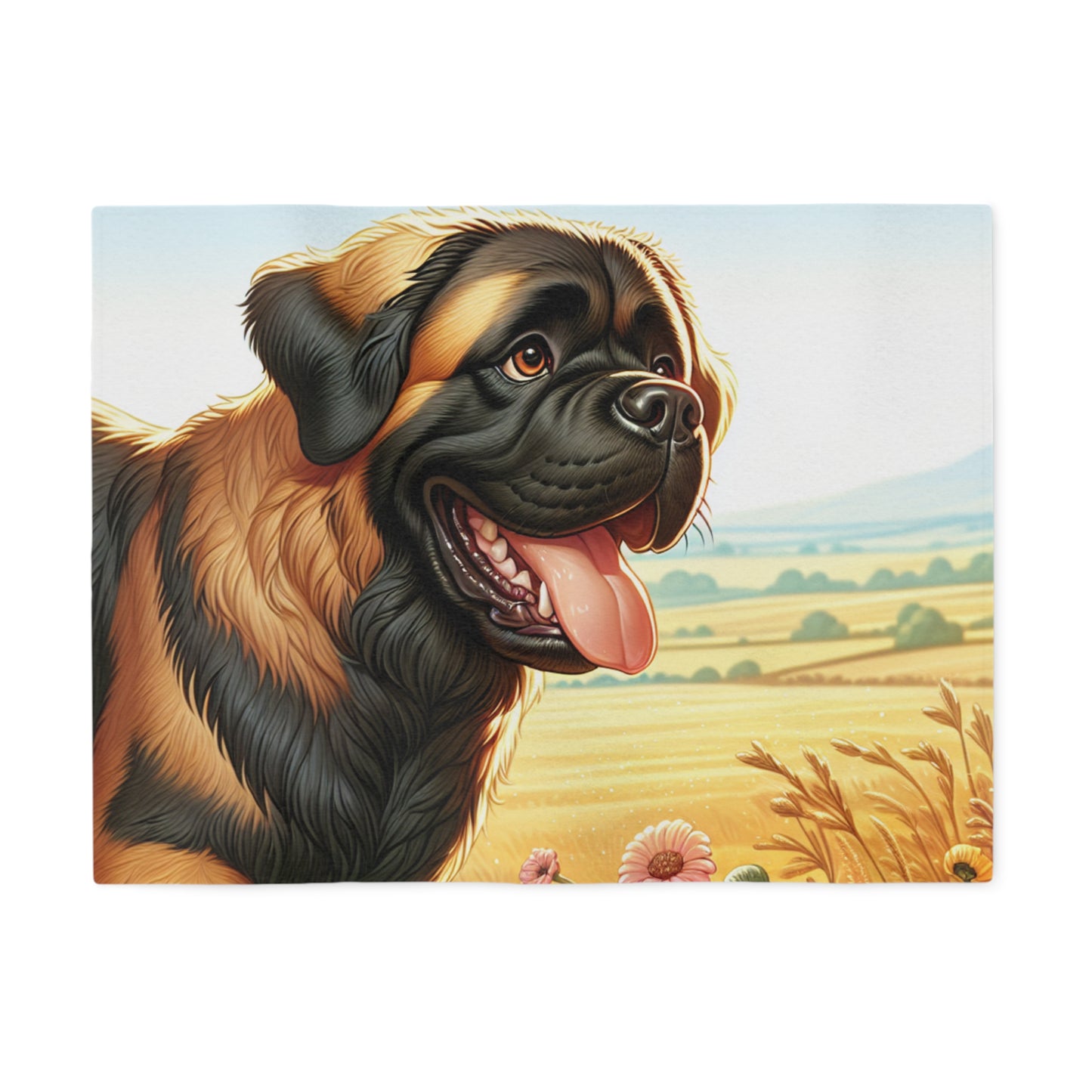 Spanish Mastiff Sweatshirt Blanket