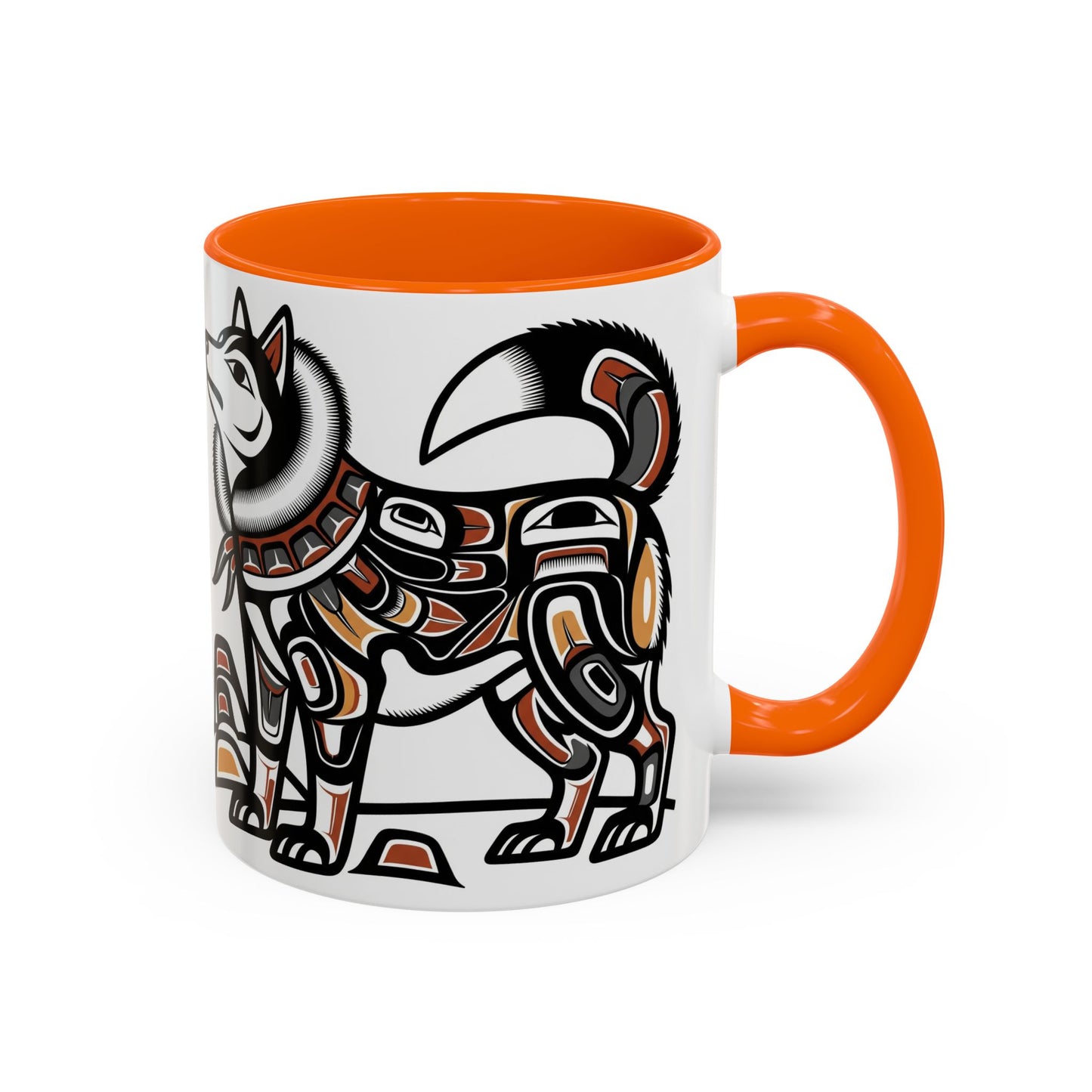 Siberian Husky Accent Coffee Mug - Perfect Gift for Dog Lovers