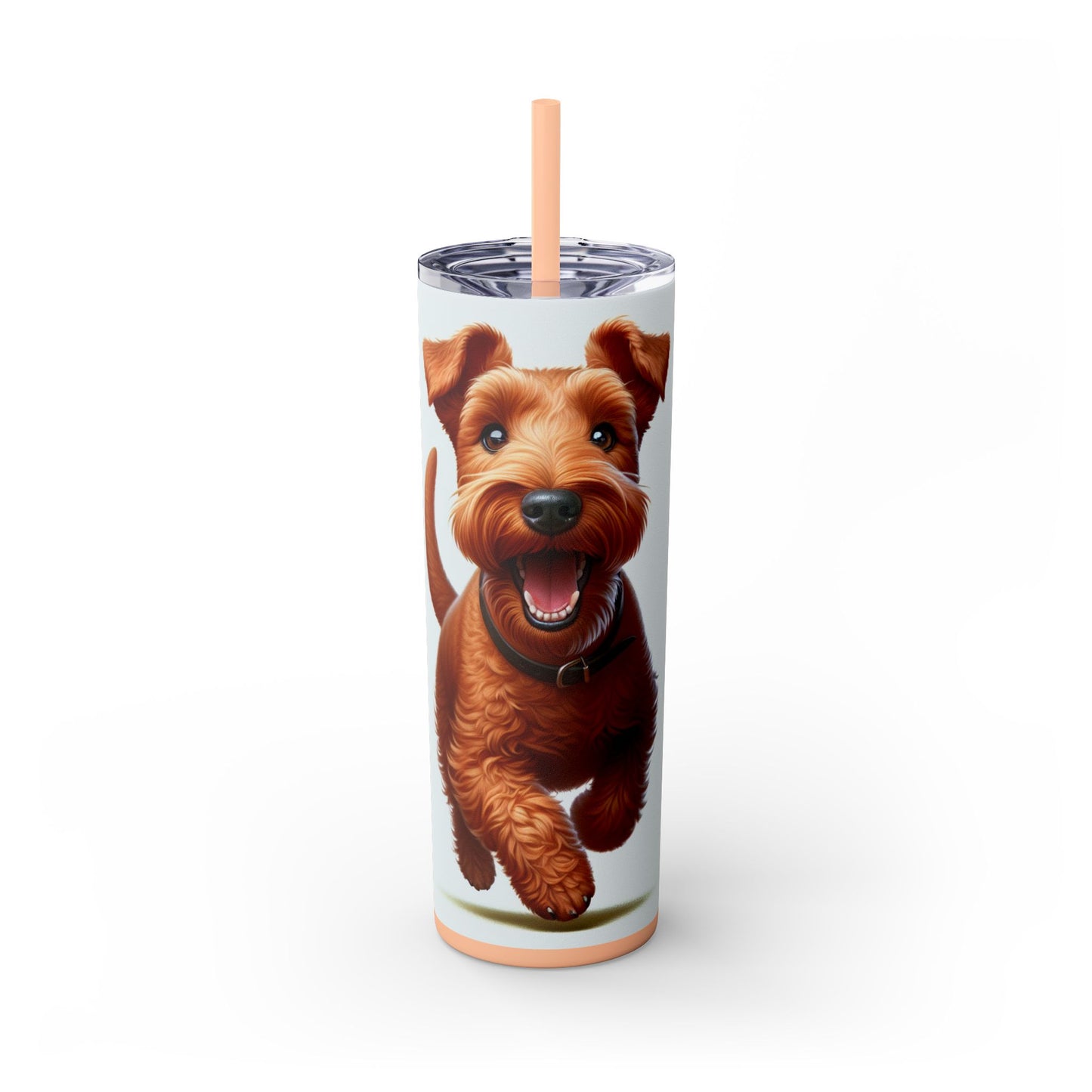 Irish Terrier Tumbler with Straw, 20oz
