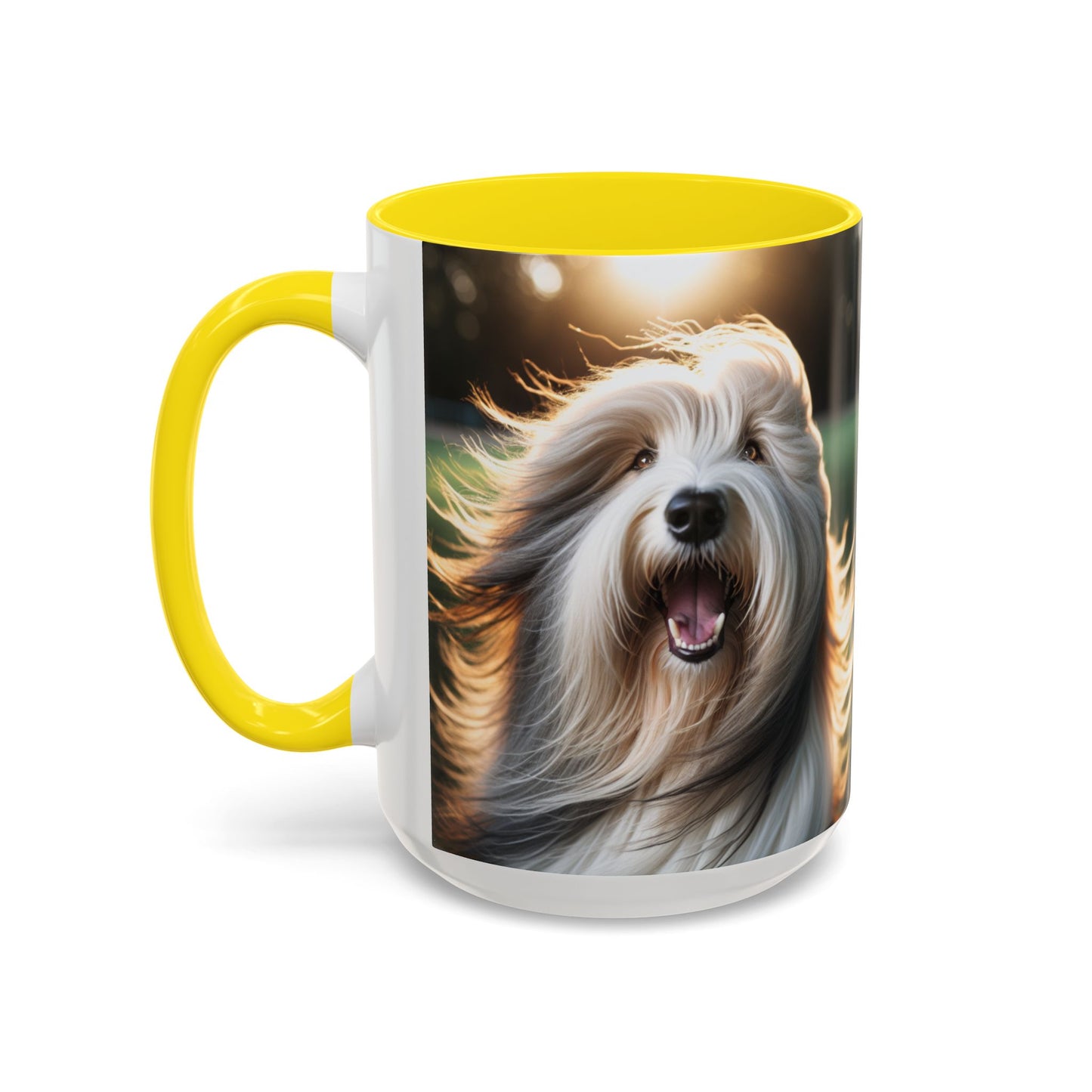 Bearded Collie Accent Coffee Mug - Perfect Gift for Dog Lovers