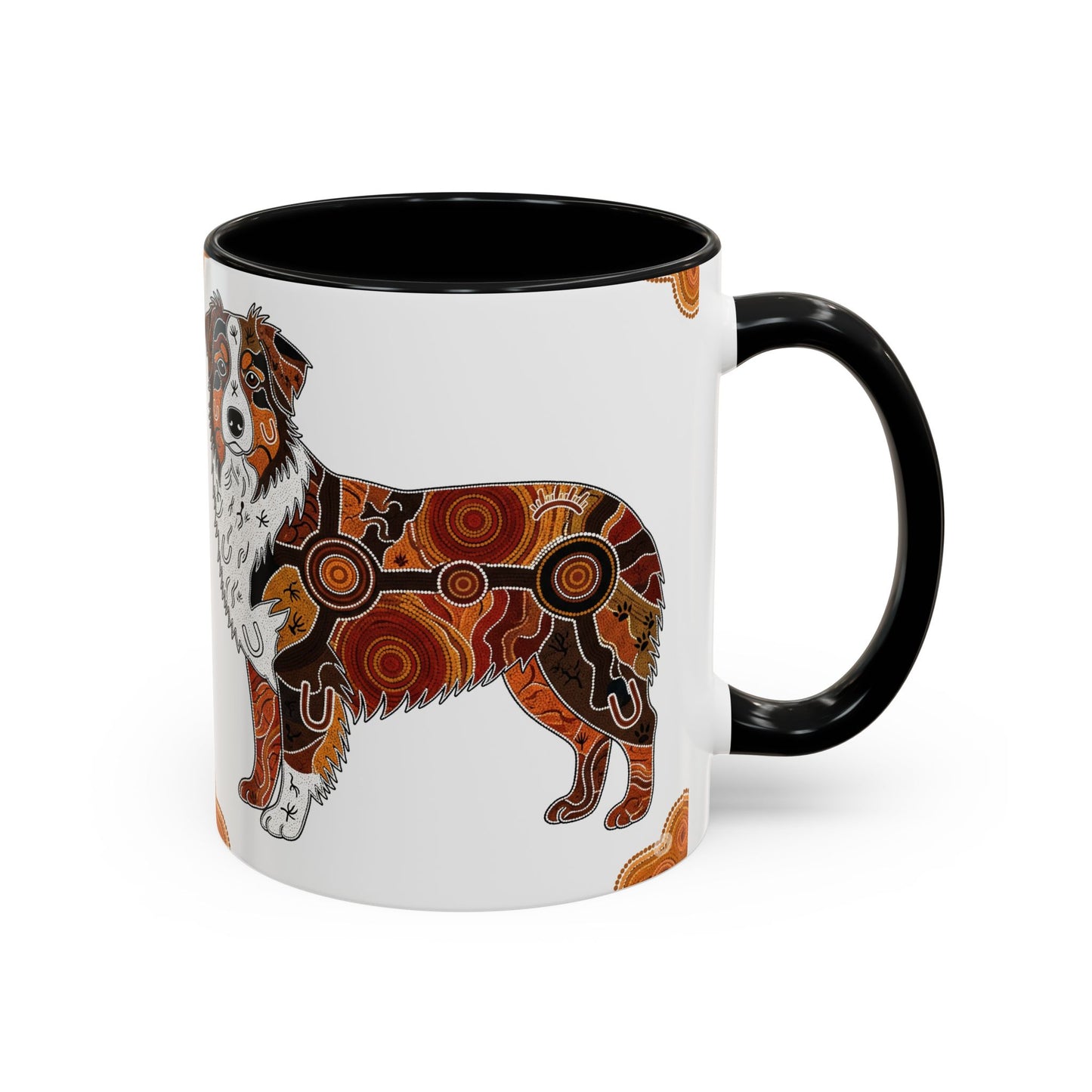 Australian Shepherd Accent Coffee Mug - Perfect Gift for Dog Lovers