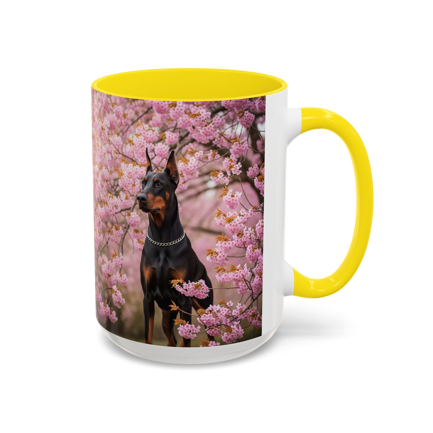 Doberman Accent Coffee Mug - Perfect Gift for Dog Lovers
