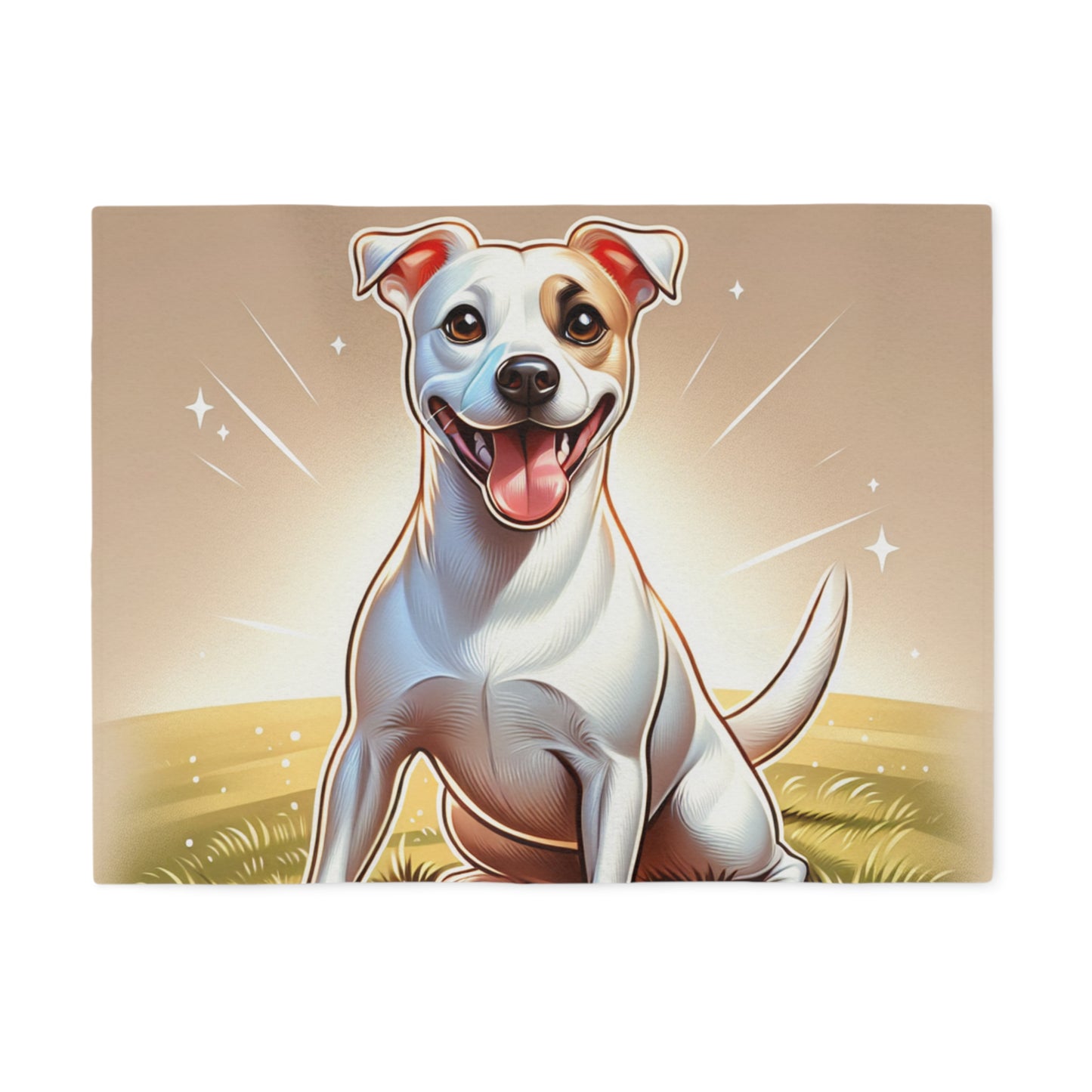 Gull Terrier Sweatshirt Blanket