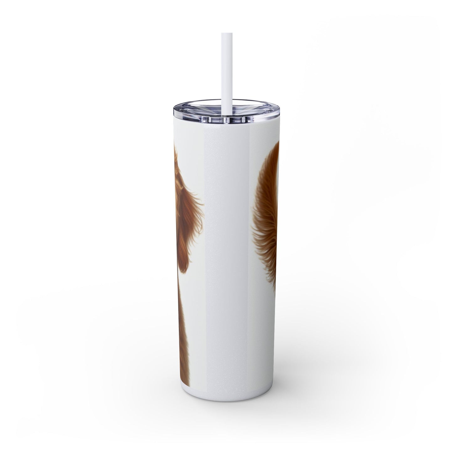 Goldendoodle Tumbler with Straw, 20oz