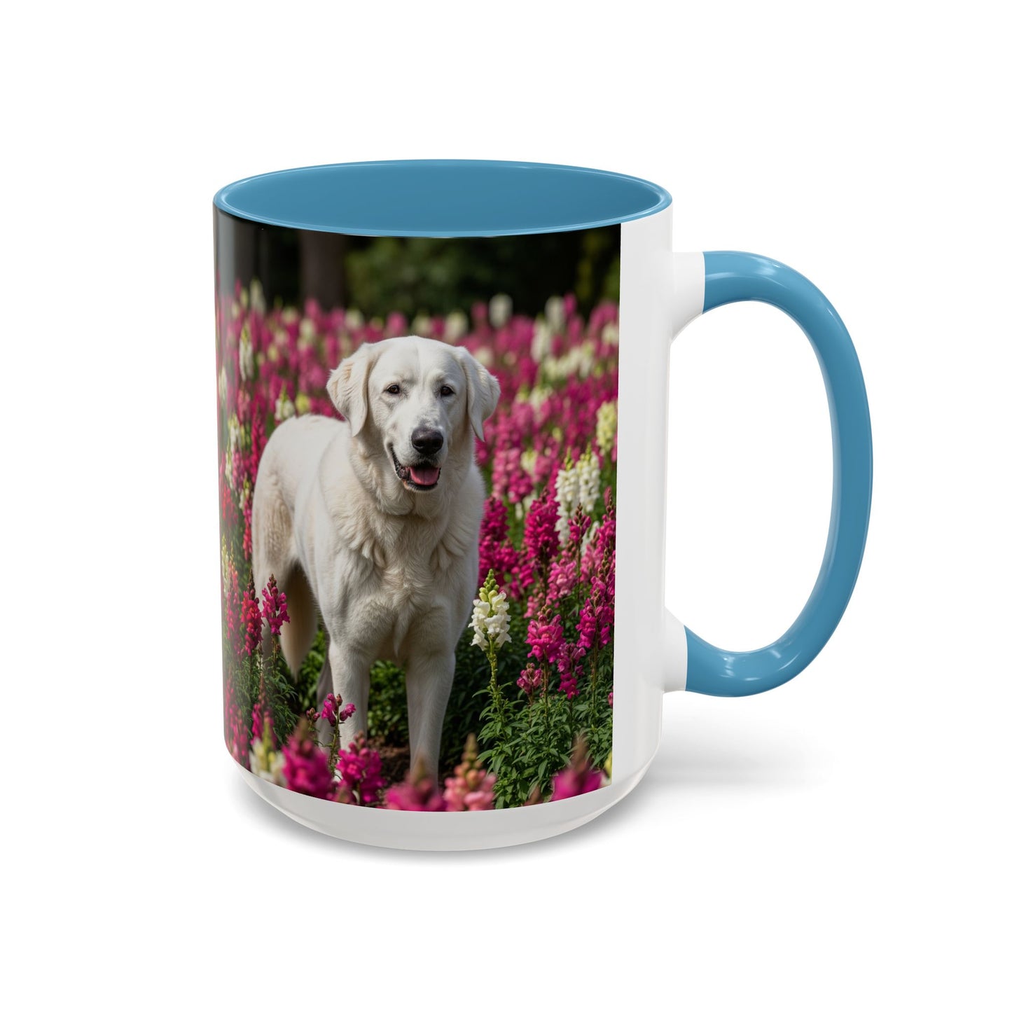 Estrela Mountain Dog Accent Coffee Mug - Perfect Gift for Dog Lovers