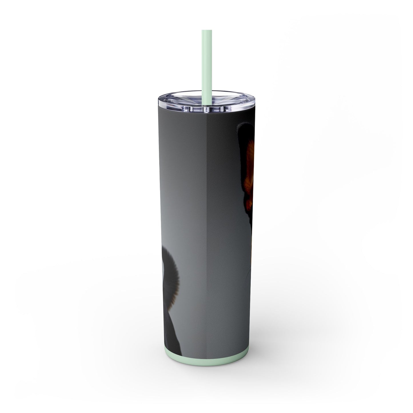 Lancashire Heeler Tumbler with Straw, 20oz