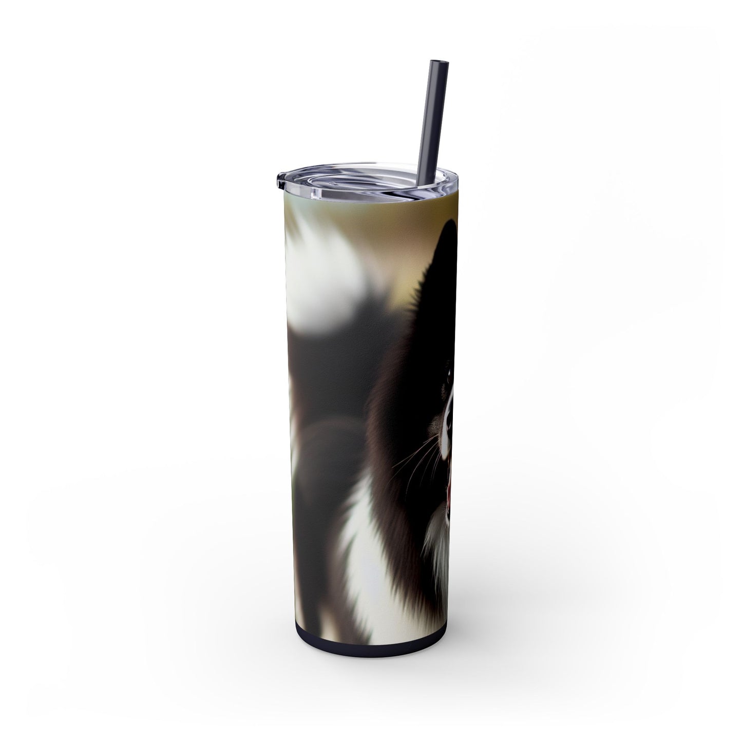 Karelian Bear Dog Tumbler with Straw, 20oz