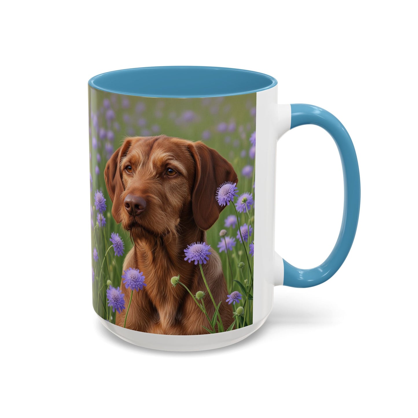 Hungarian Wirehaired Vizsla Accent Coffee Mug - Perfect Gift for Dog Lovers