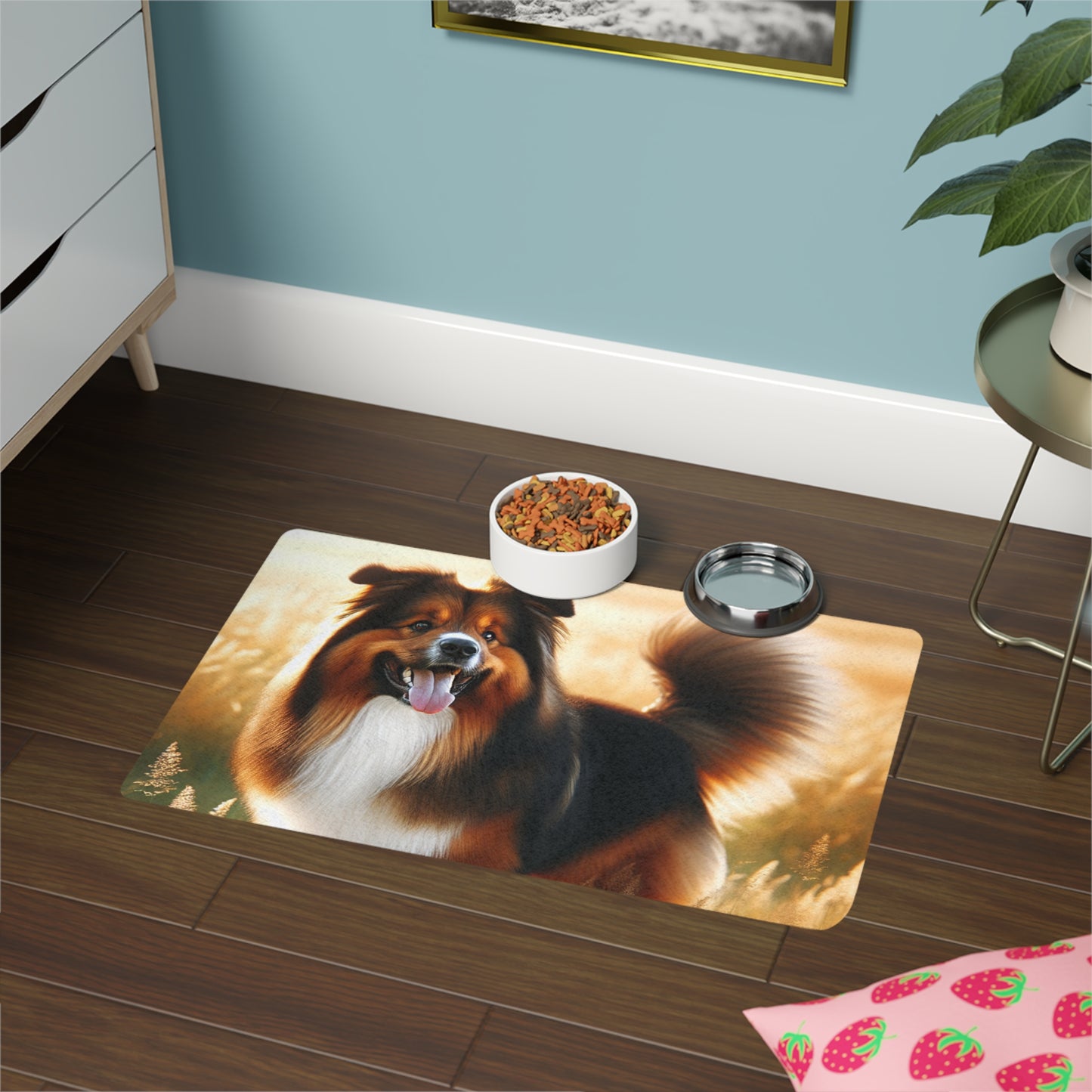Pet Food Mat (12x18) - Bohemian Shepherd